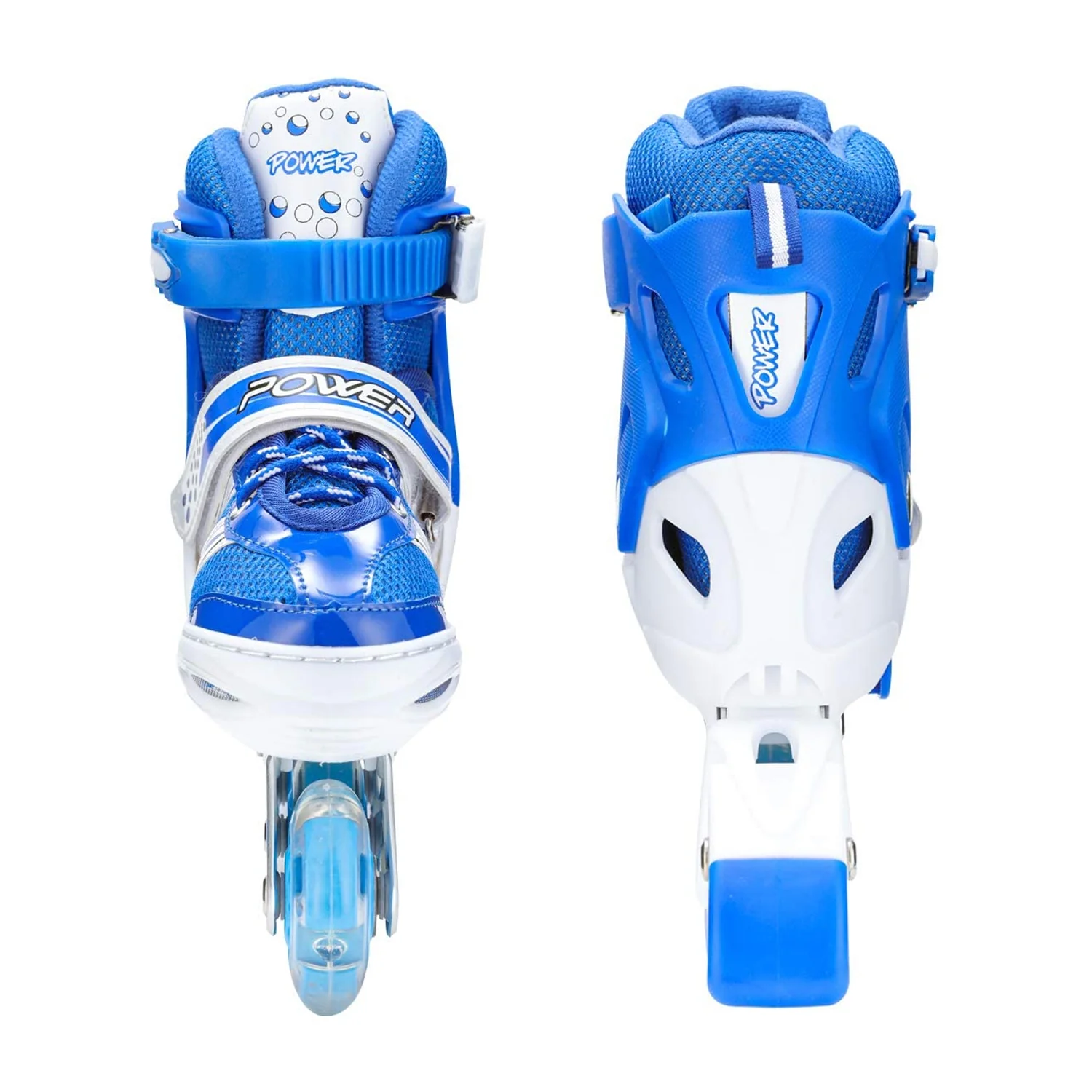 Inline Skates with LED Flashing Light Adjustable Length Premium Quality Skates Pair - Image 8