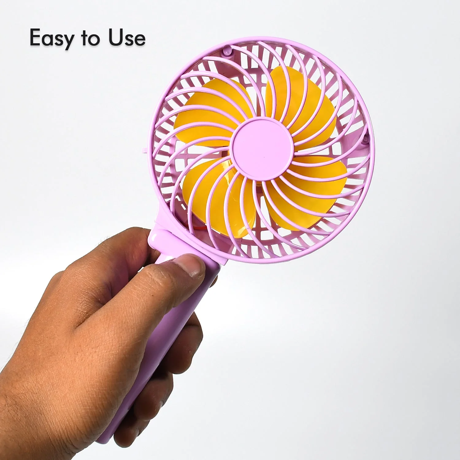 Portable Mini handy Fan & Personal Table Fan (Battery Not Include) - Image 3