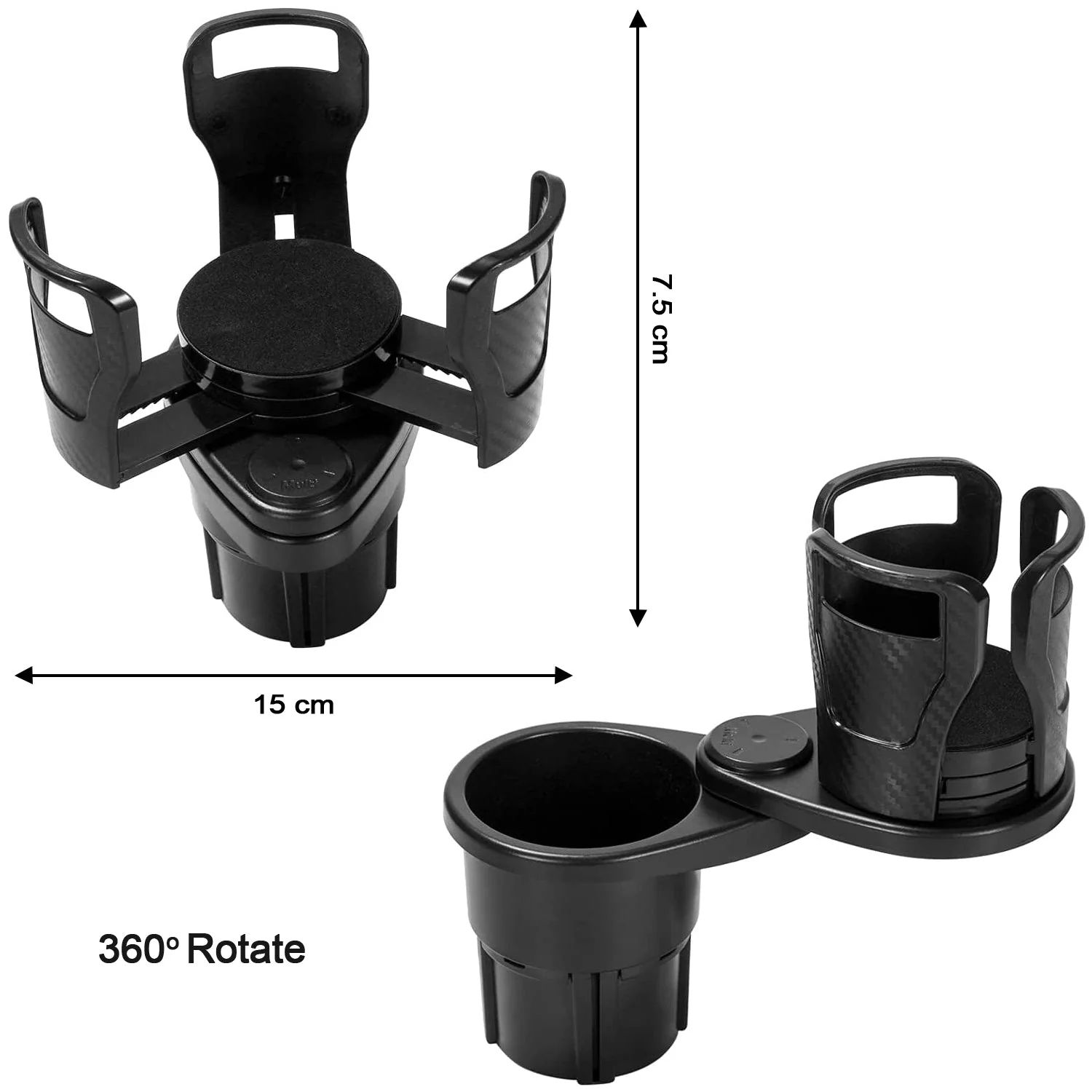 Universal Car Seat Cup Holder for 20oz Bottles - Image 5