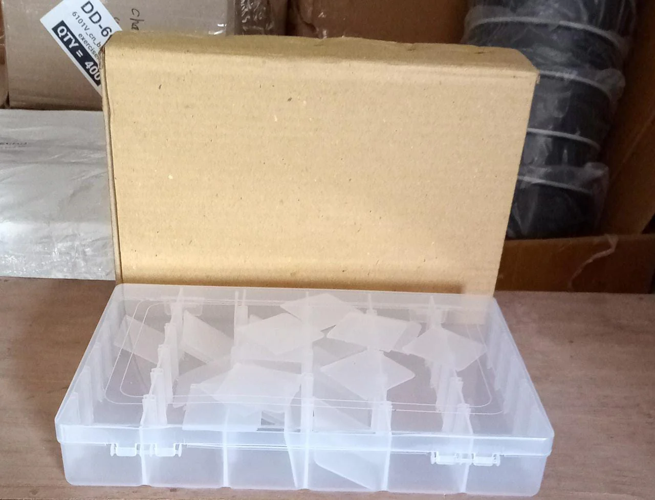36 Grids Clear Plastic Transparent Organizer Box (1pc) - Image 10