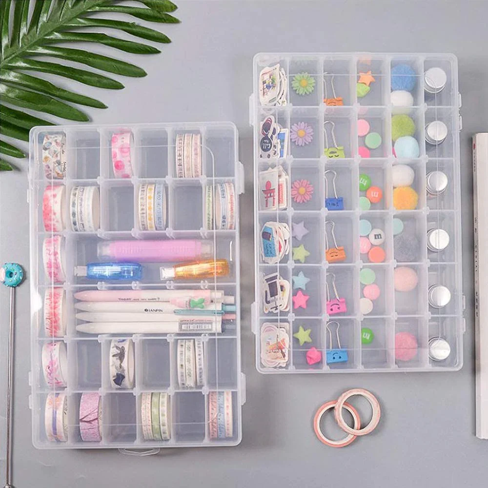 36 Grids Clear Plastic Transparent Organizer Box (1pc) - Image 8