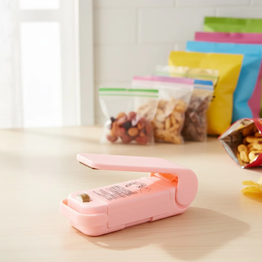 Mini Plastic Bag Sealer – Portable Heat Sealing Machine (Battery Operated / 1 Pc) - Image 5