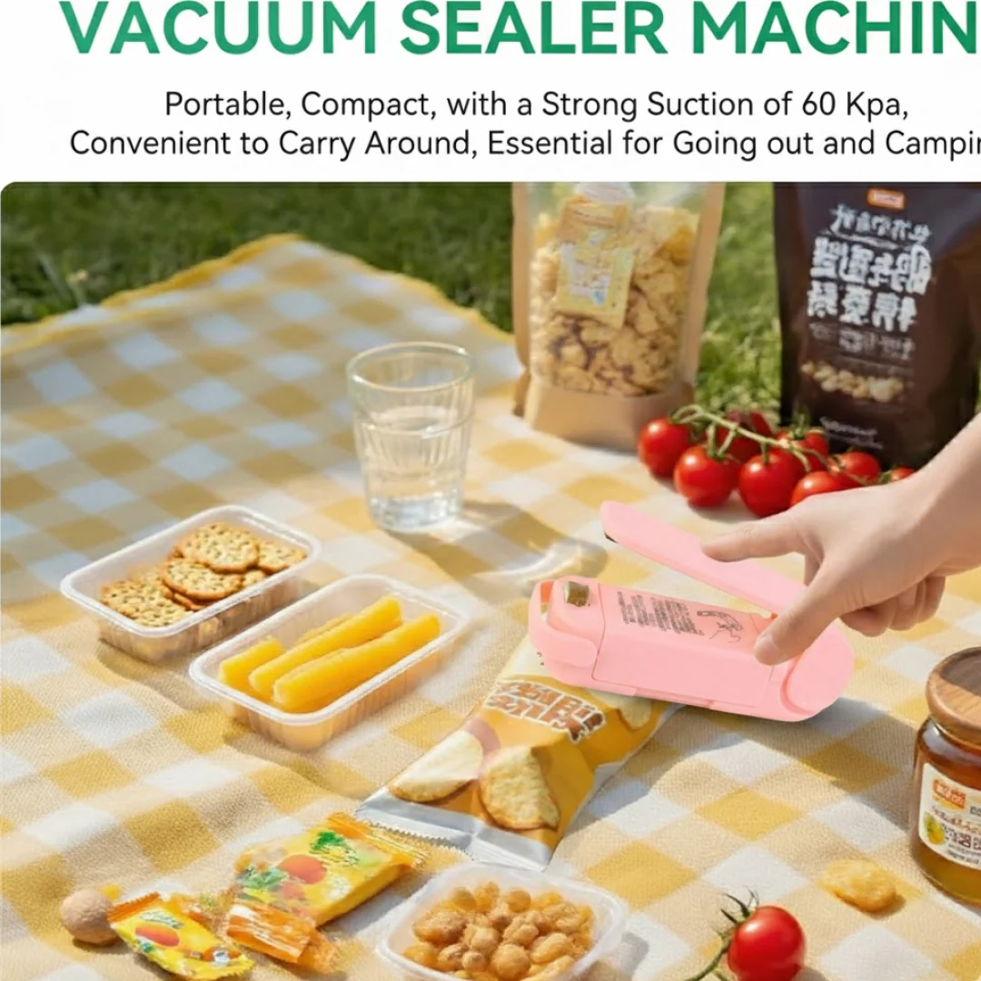 Mini Plastic Bag Sealer – Portable Heat Sealing Machine (Battery Operated / 1 Pc) - Image 7