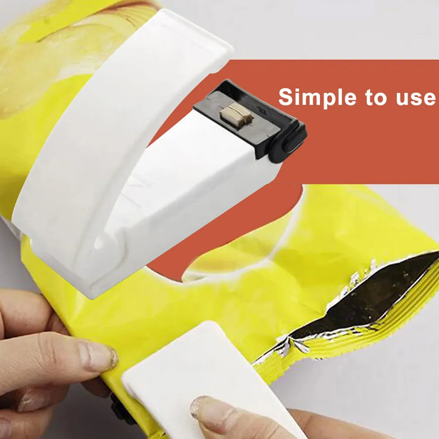 Mini Portable Super Sealer – Handy Plastic Bag Sealing Machine for Household Use - Image 6