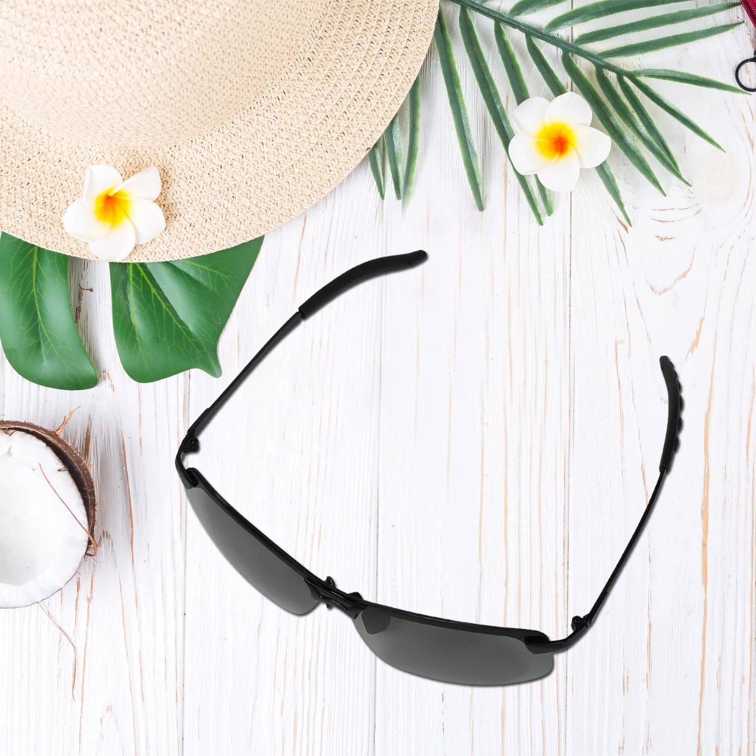 Lightweight Rimless Sports Sunglasses for Outdoor Activities - Image 3