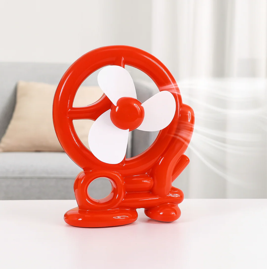 Mini Cooling Fan for Desk, Portable Personal Use Fan (1 Pc) - Image 3