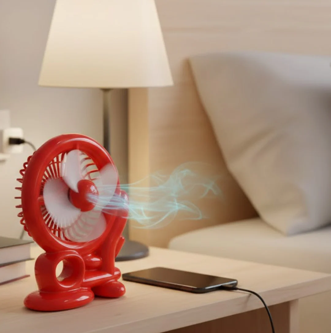 Mini Cooling Fan for Desk, Portable Personal Use Fan (1 Pc) - Image 7