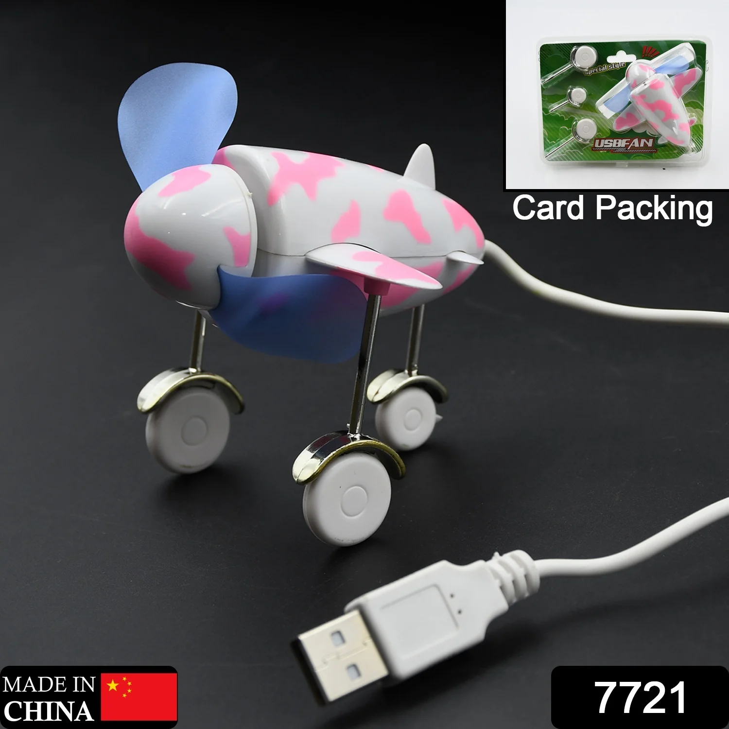 Plane Shape Usb Plane Unique Design Fan Energy Saving Fan For laptop & Computer - Image 3