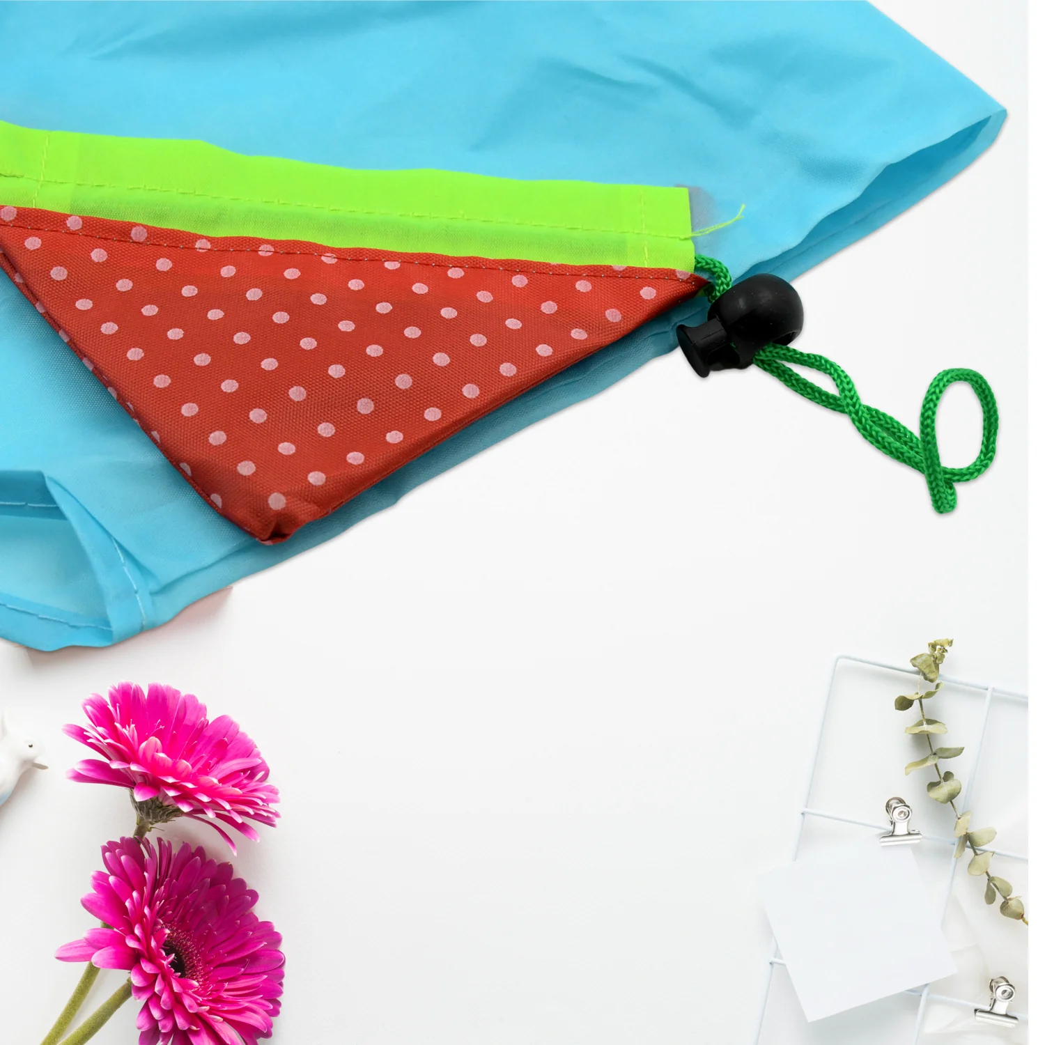 Reusable Grocery Bags - Reusable Bags With Handles (1 Pc / Mix Color) - Image 8