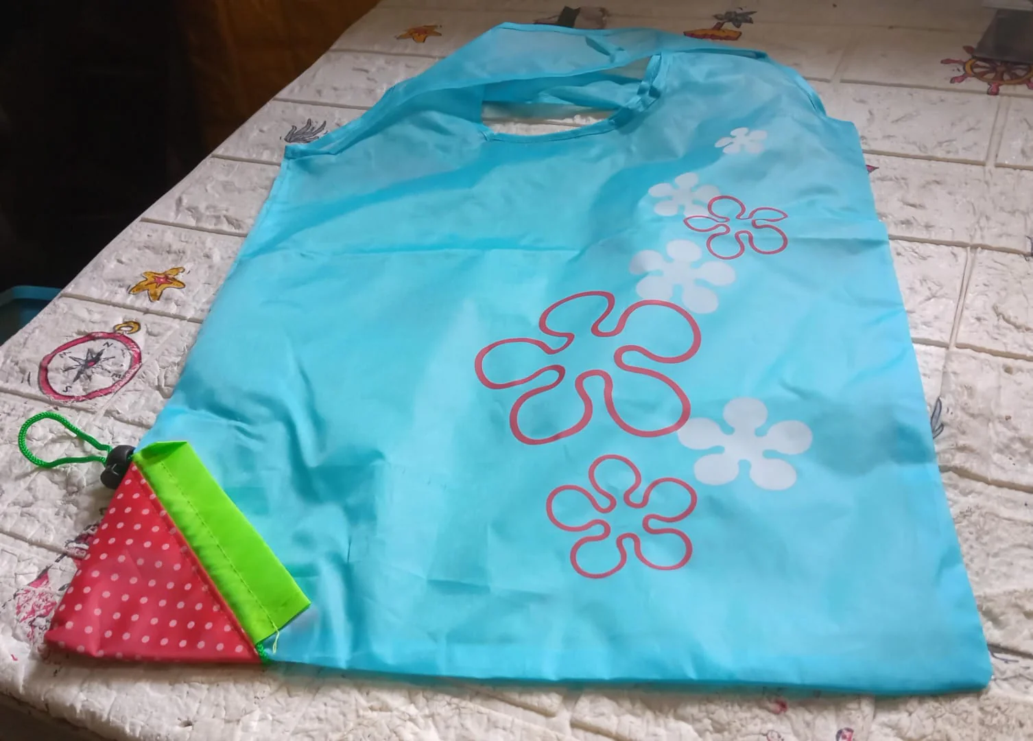 Reusable Grocery Bags - Reusable Bags With Handles (1 Pc / Mix Color) - Image 9