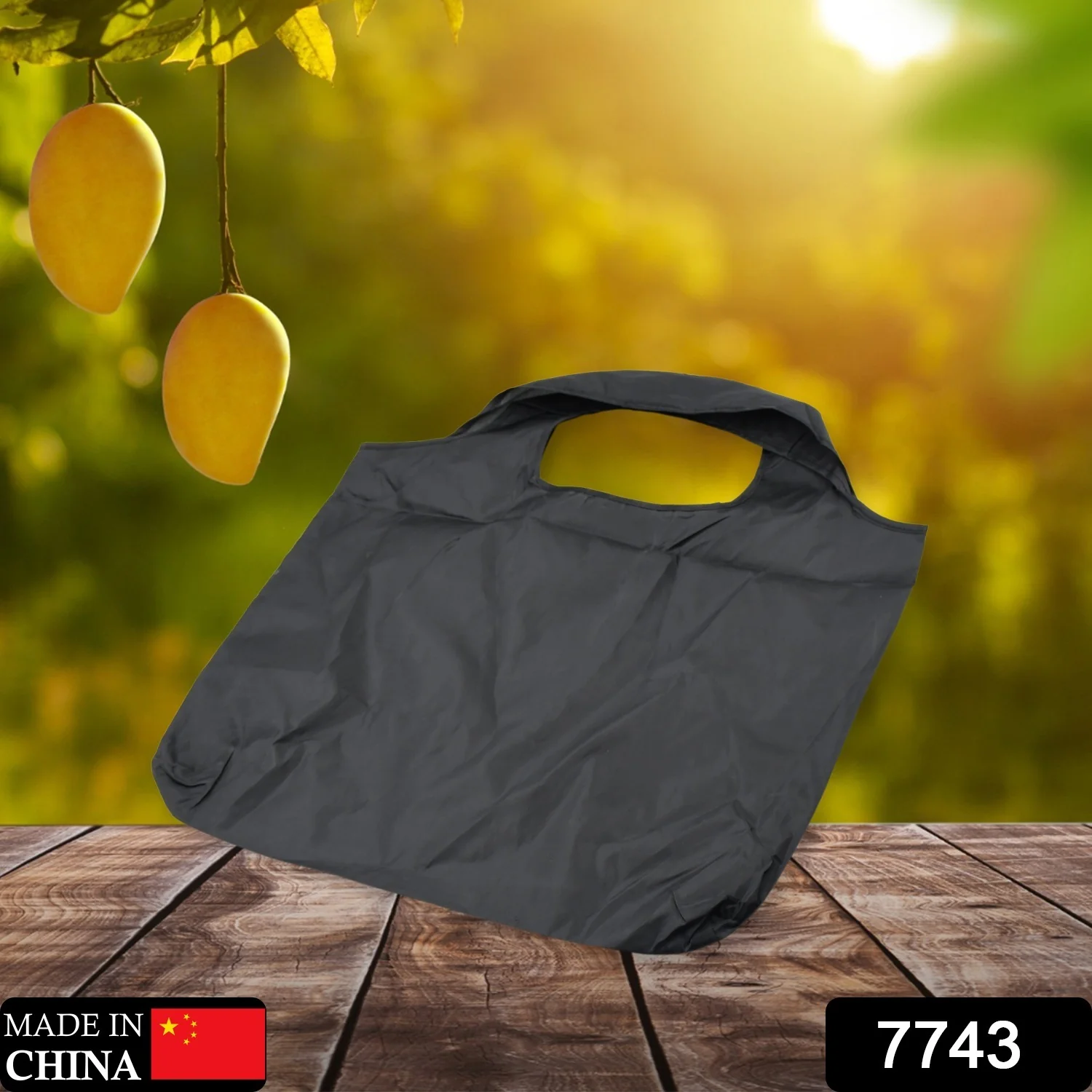 Reusable Grocery Bags, Reusable Shopping Bags With Small Pocket, Foldable Bags - Image 2