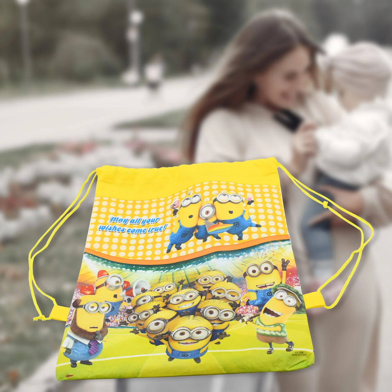 Small Dori Bag – Cute Drawstring Backpack for Kids, Party Gift - Image 4
