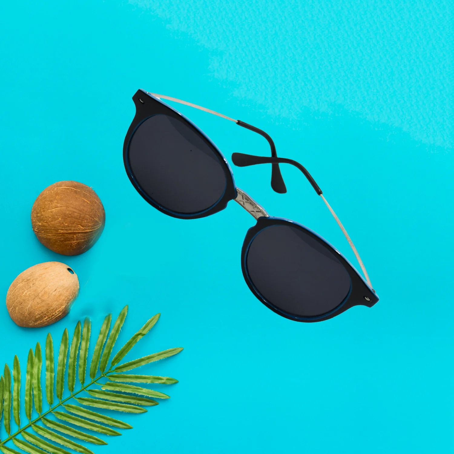 UV Protected Round Sunglasses, classic Sunglasses for Men & Women, Lightweight - Image 5