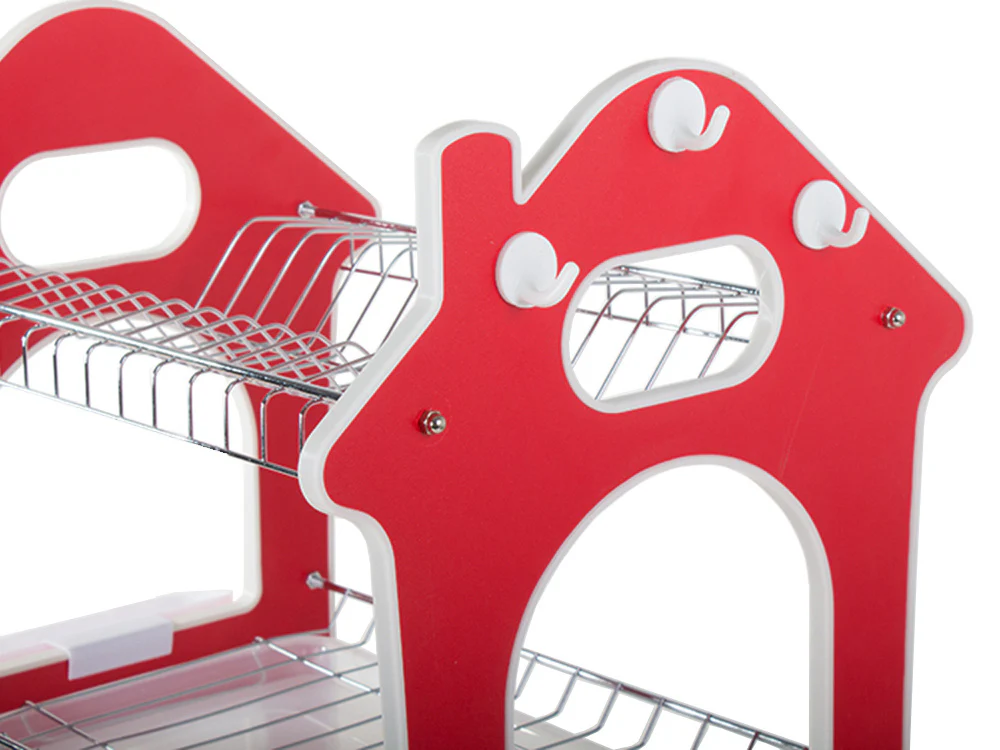 Dish Rack for Kitchen 3 Layer Dish Drainer Rack Stainless Steel Crockery Holder - Image 6