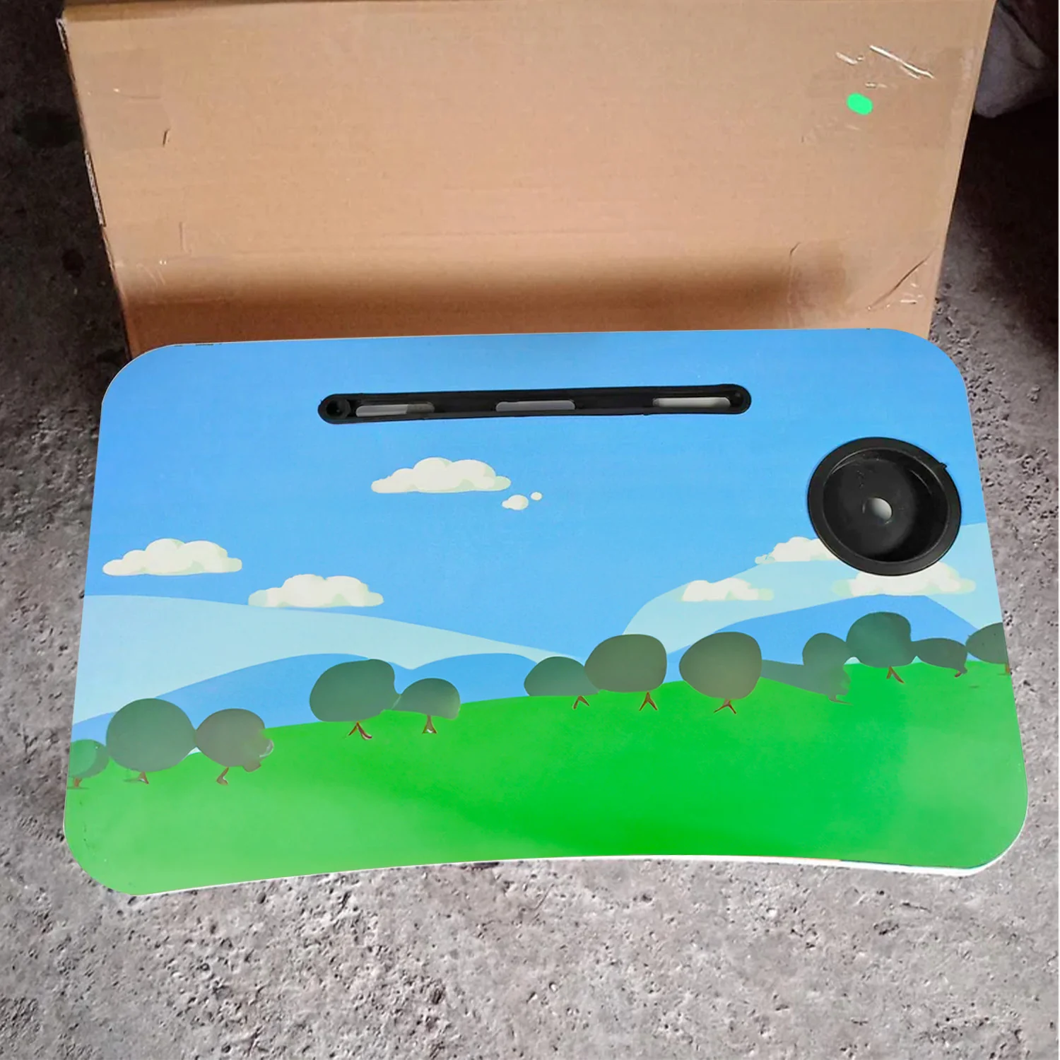 Kids Lapdesk with Tablet Slot and Holder - Image 6