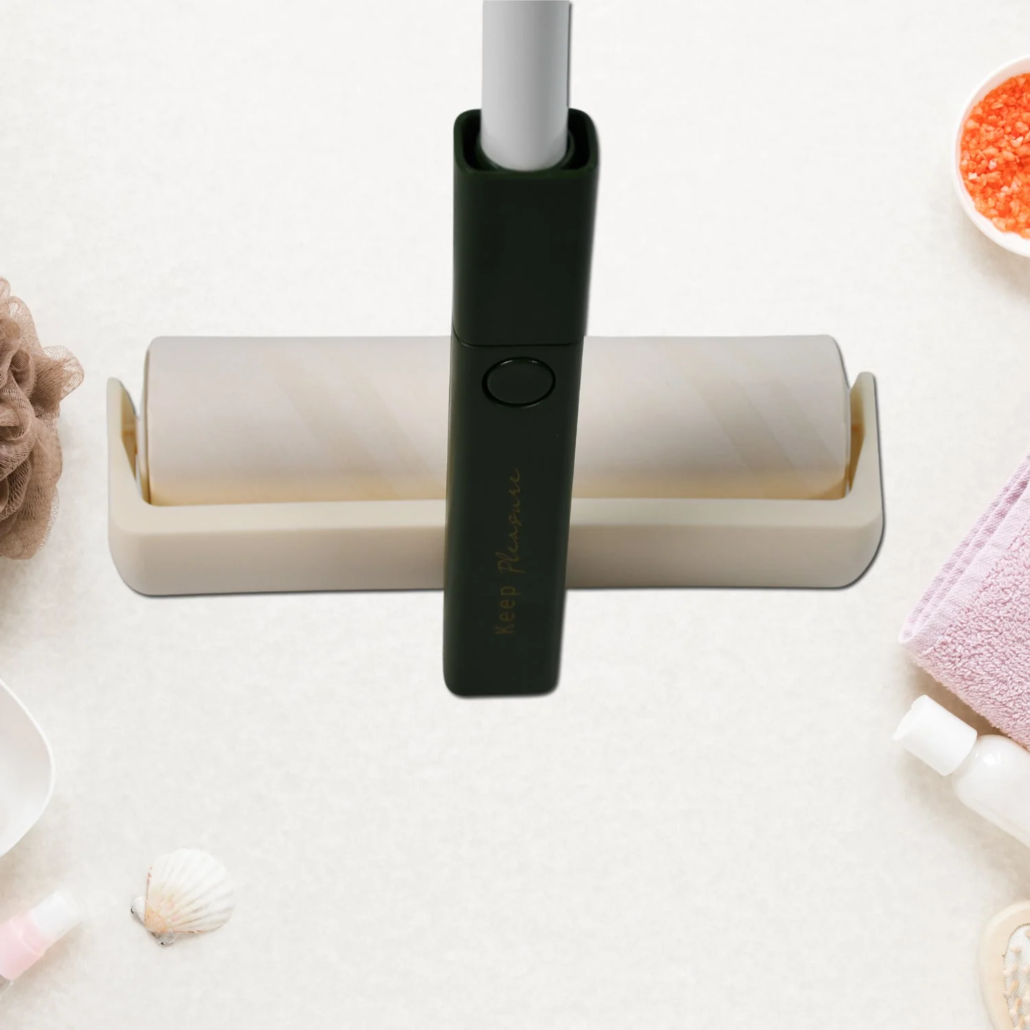 Washable Reusable Lint Roller with Extendable Handle for Carpet, Floor, and Sofa - Image 3