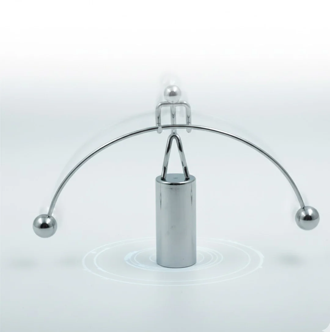 Mini Steel Balance Toy Newton Cradle Pendulum Desk Metal Decoration for Home Crafts - Image 5