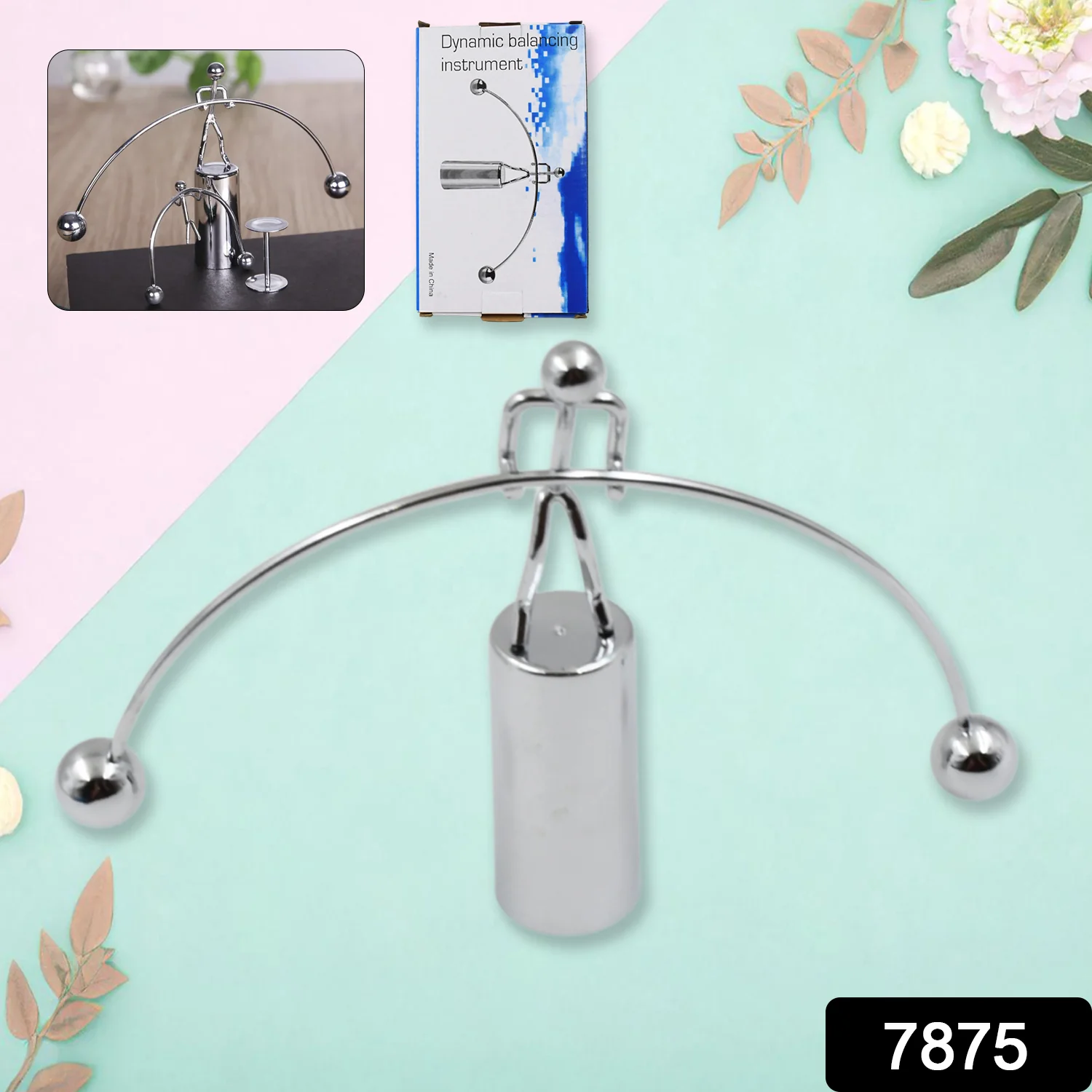 Mini Steel Balance Toy Newton Cradle Pendulum Desk Metal Decoration for Home Crafts - Image 7