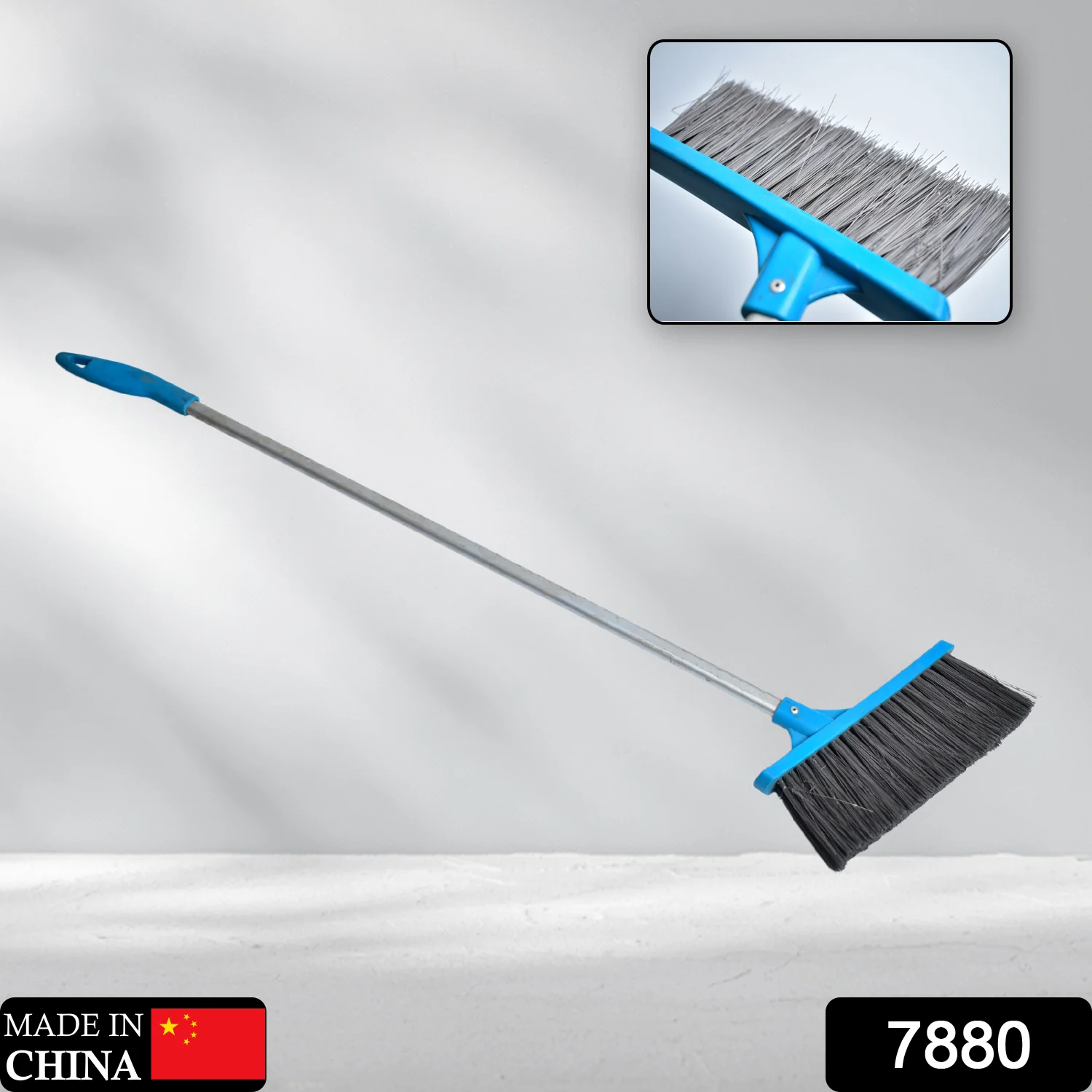 Long Handle Floor Scrub Brush for Cleaning Stiff Bristle Scrubber for Bathroom - Image 2
