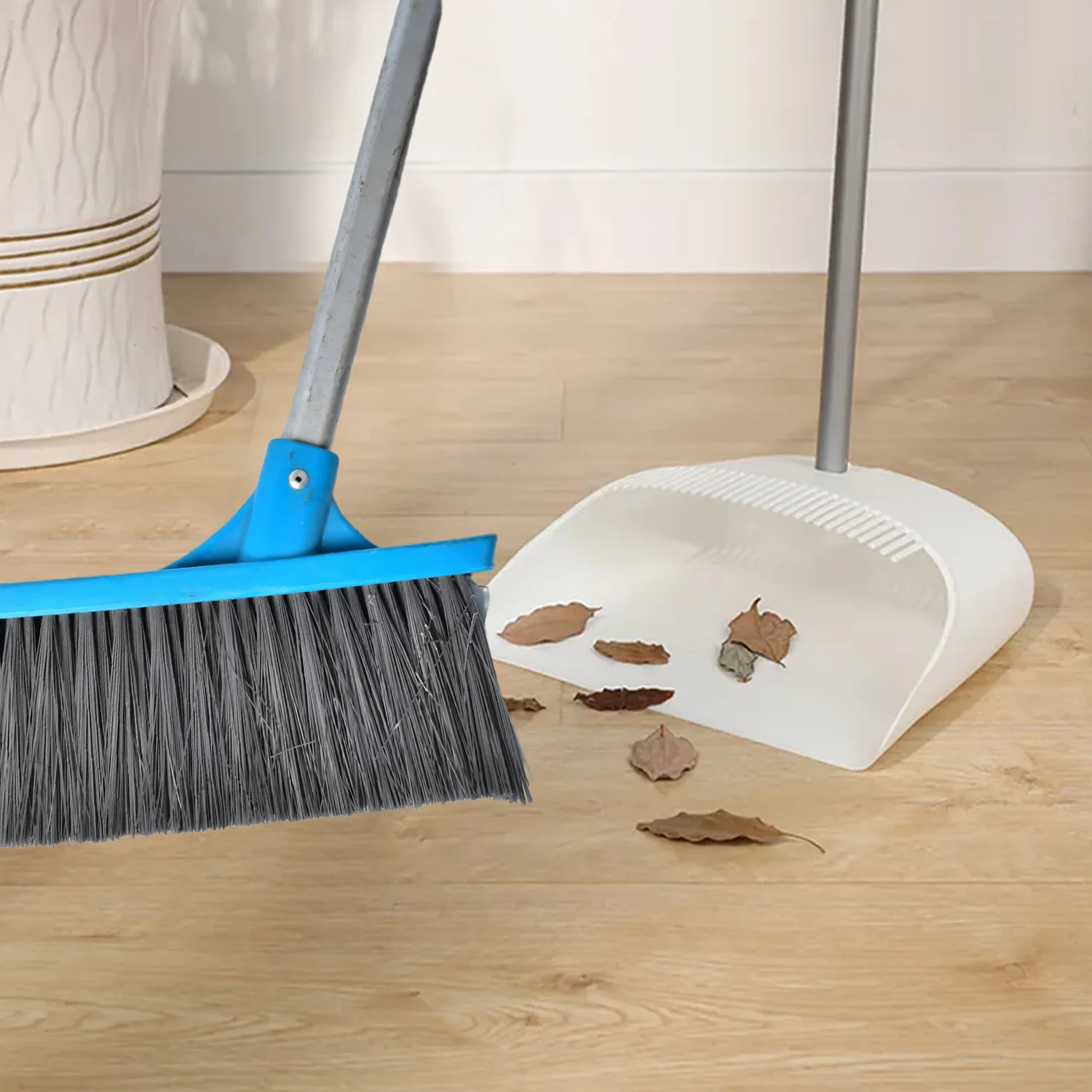 Long Handle Floor Scrub Brush for Cleaning Stiff Bristle Scrubber for Bathroom - Image 3