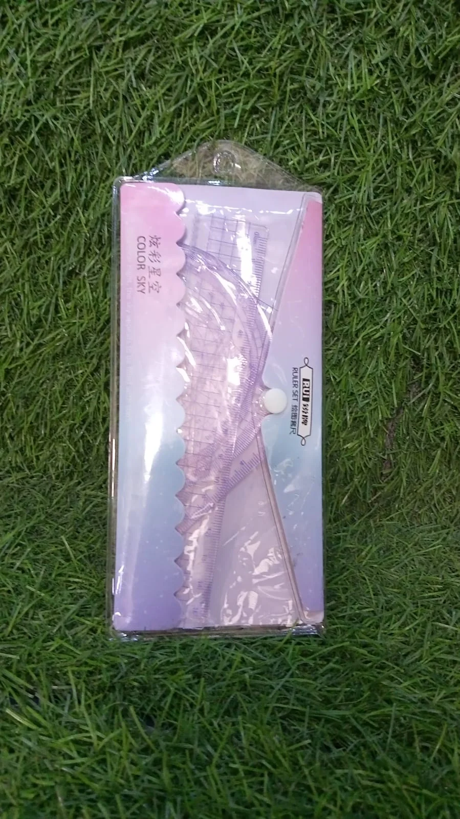 4 Pcs Ruler Suit Stationery Set for School Student Office - Image 6