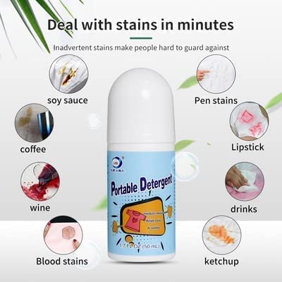 Clothes Stain Remover Bead Emergency Stain Rescue Roller Cleaner for Various Fabrics - Image 7