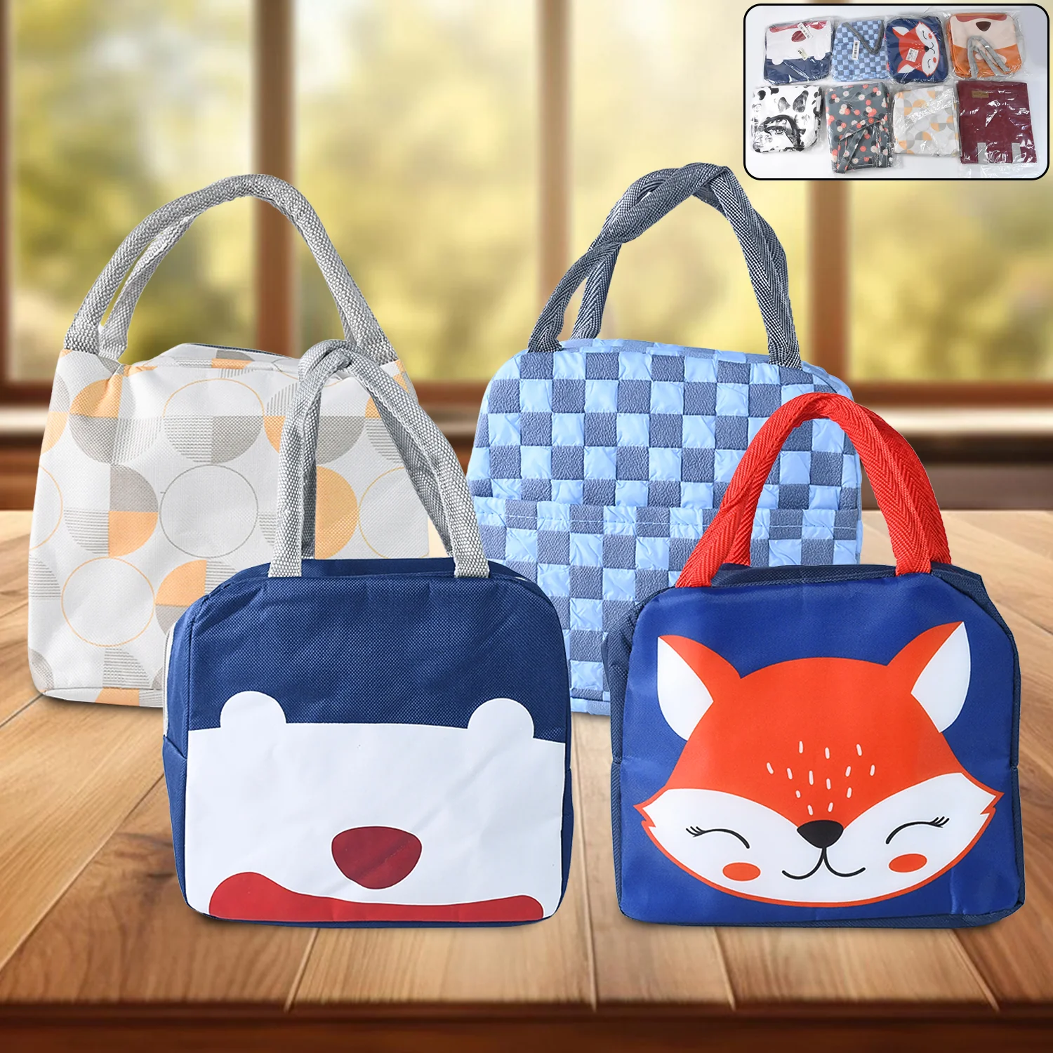 Waterproof Foldable Travel Wash Bag with Zipper Cosmetic Storage & Multi-Use - Image 3
