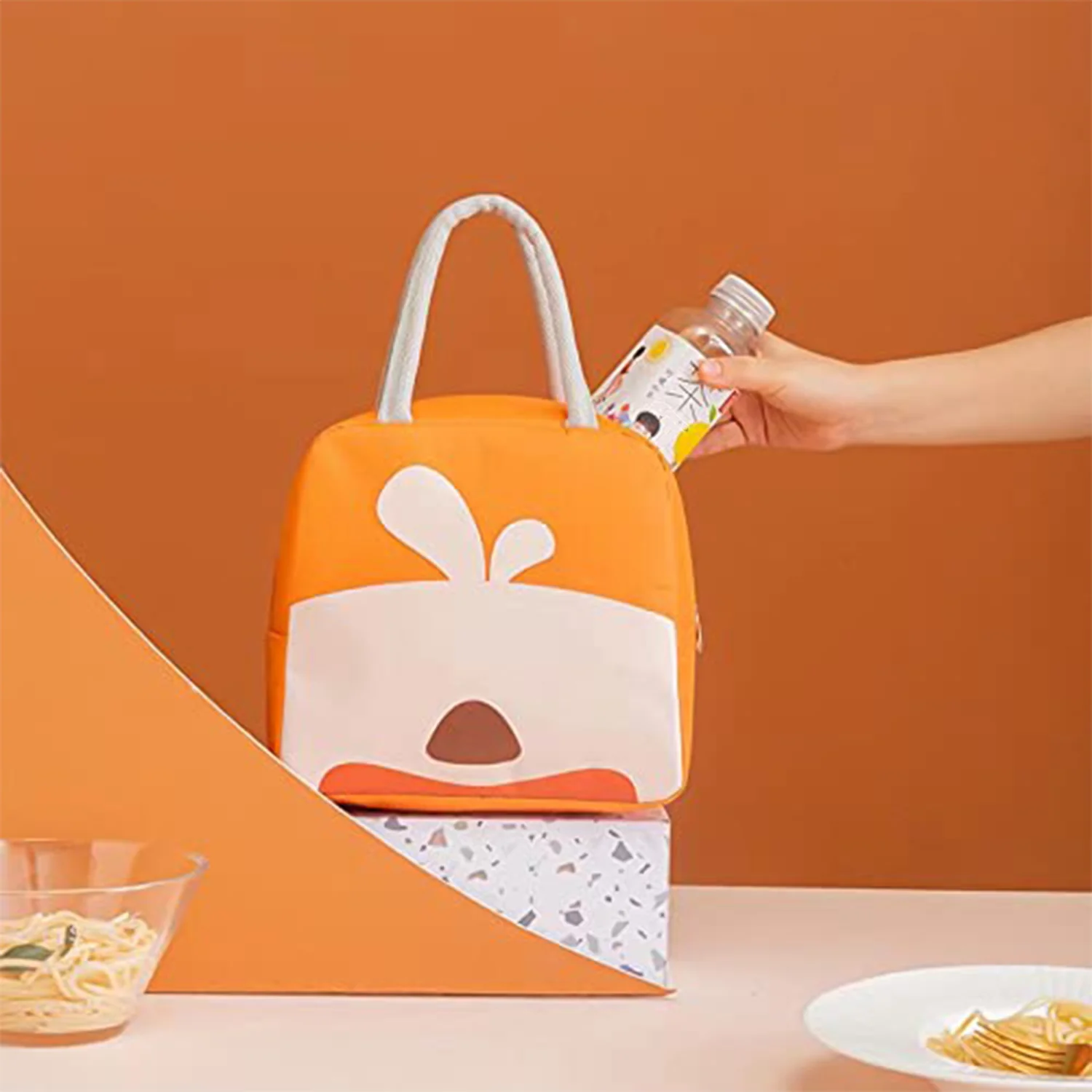 Waterproof Foldable Travel Wash Bag with Zipper Cosmetic Storage & Multi-Use - Image 4
