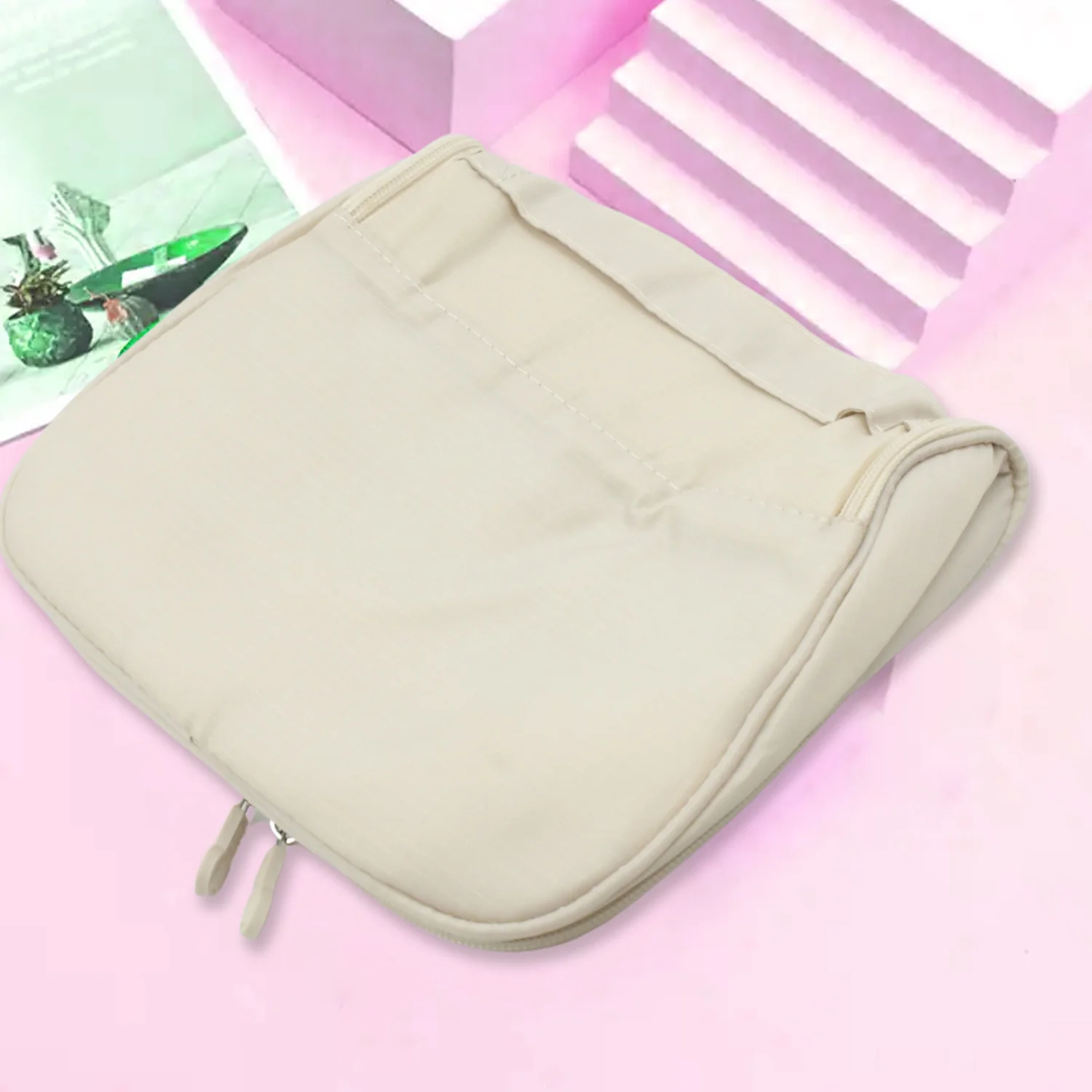 Travel Wash Bag Multi-Functional Waterproof Cosmetic Storage Bag (1Pc) - Image 5