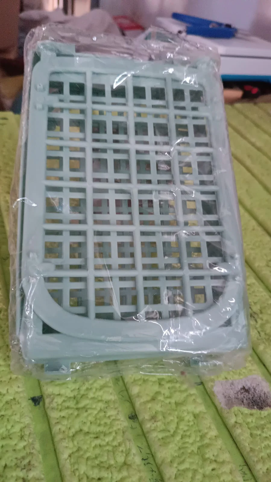2Layer Foldable Plastic Small Storage Shelf / Rack (1 Pc / Mix Color) - Image 12
