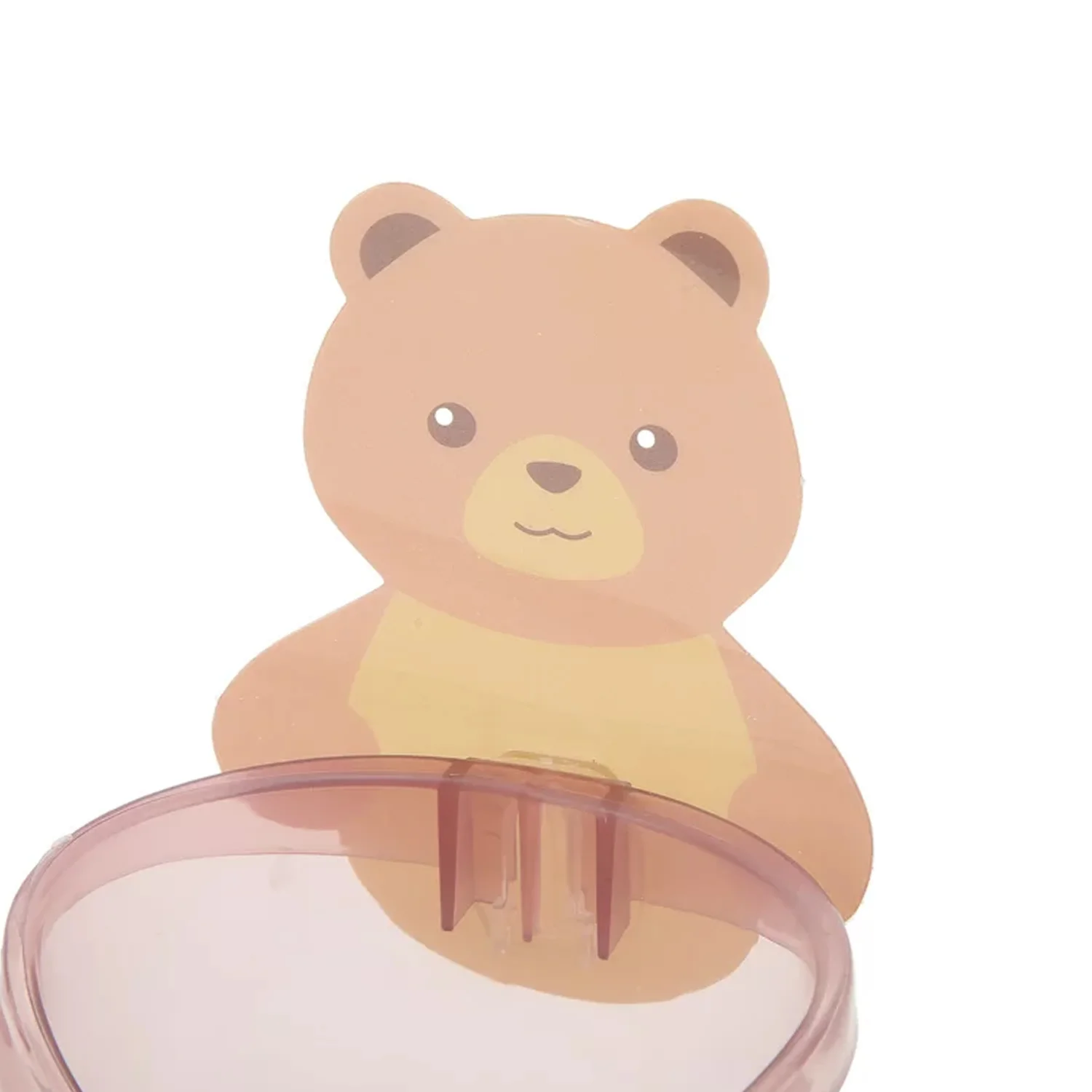 Multipurpose Teddy Bear Wall Toothbrush Holder – Waterproof & Self-Adhesive - Image 4