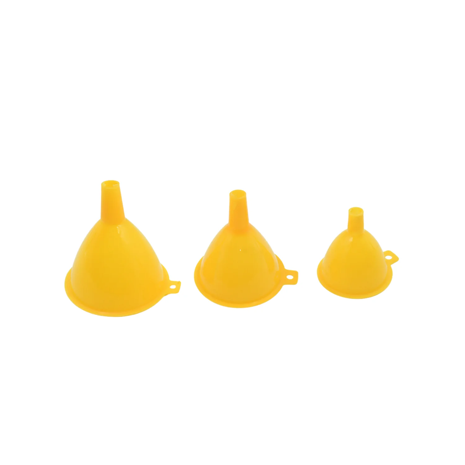 Multipurpose Funnel 3 Size Small , Medium & Big Plastic Funnel  (3 Pc Set) - Image 4