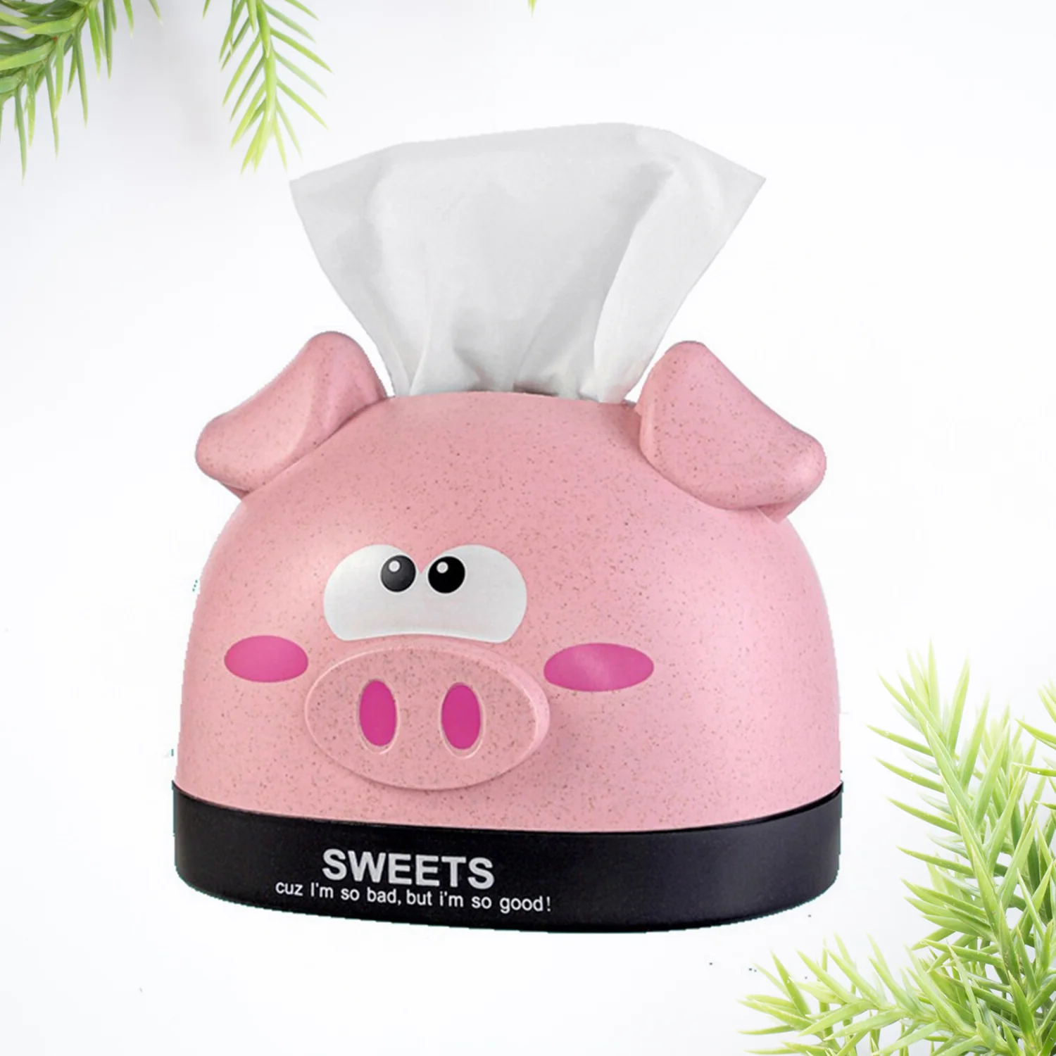 Mix Design Tissue Box House Tissue Box Cover Tissue Holder (1 Pc) - Image 3
