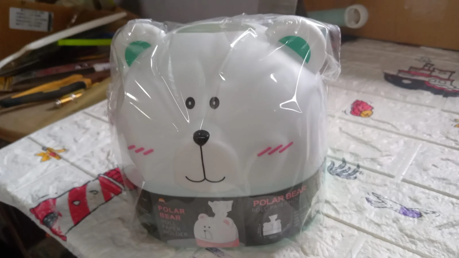 Mix Design Tissue Box House Tissue Box Cover Tissue Holder (1 Pc) - Image 9