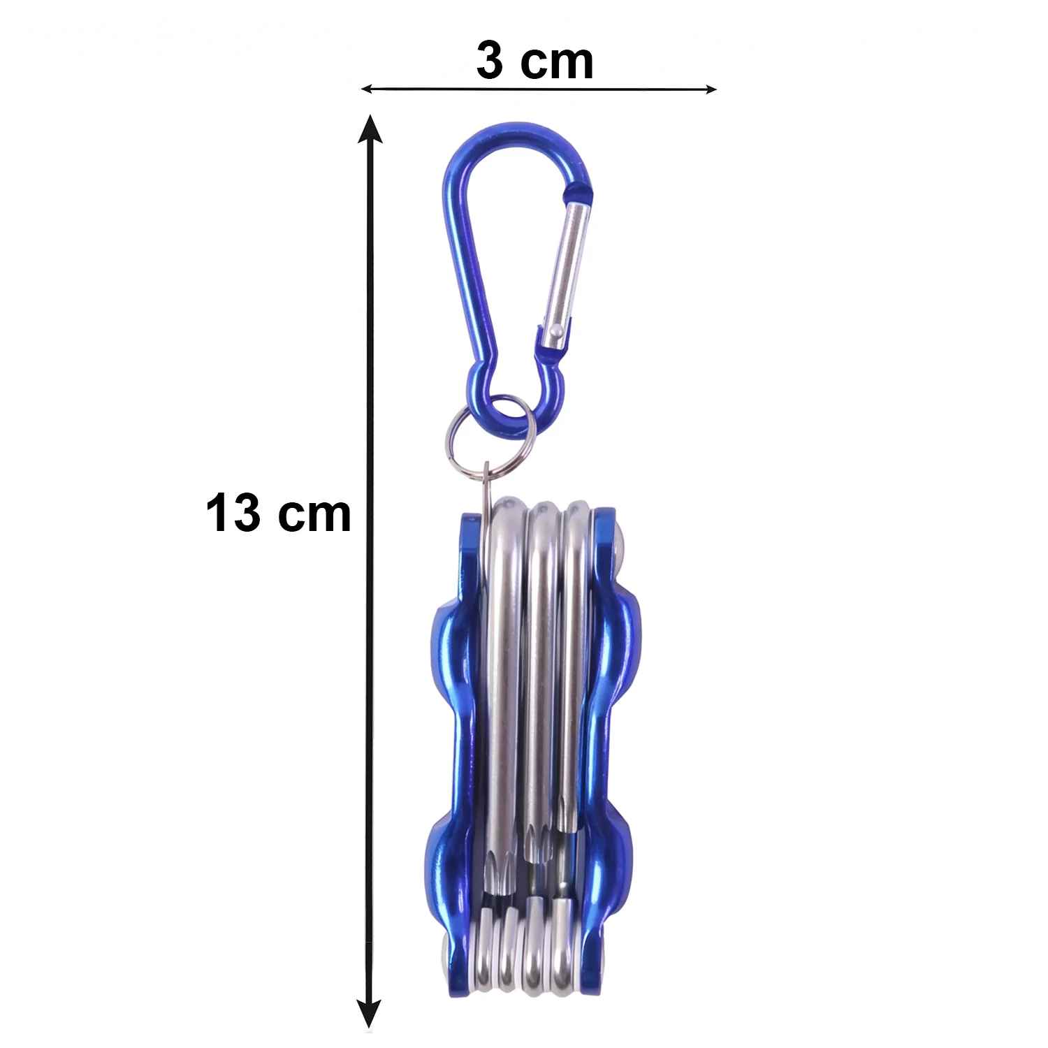 8 In 1 Multifunctional Cycling Bike Repair Tool Portable Foldable Multi Tool Kit - Image 6