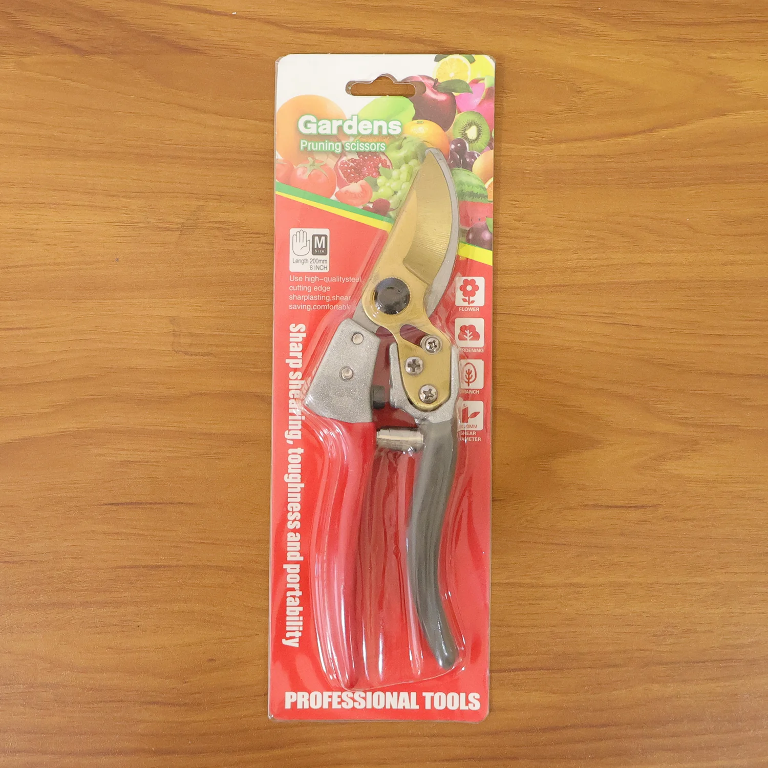 8 Inch Garden Pruners Scissor Cutter (1 Pc) - Image 9