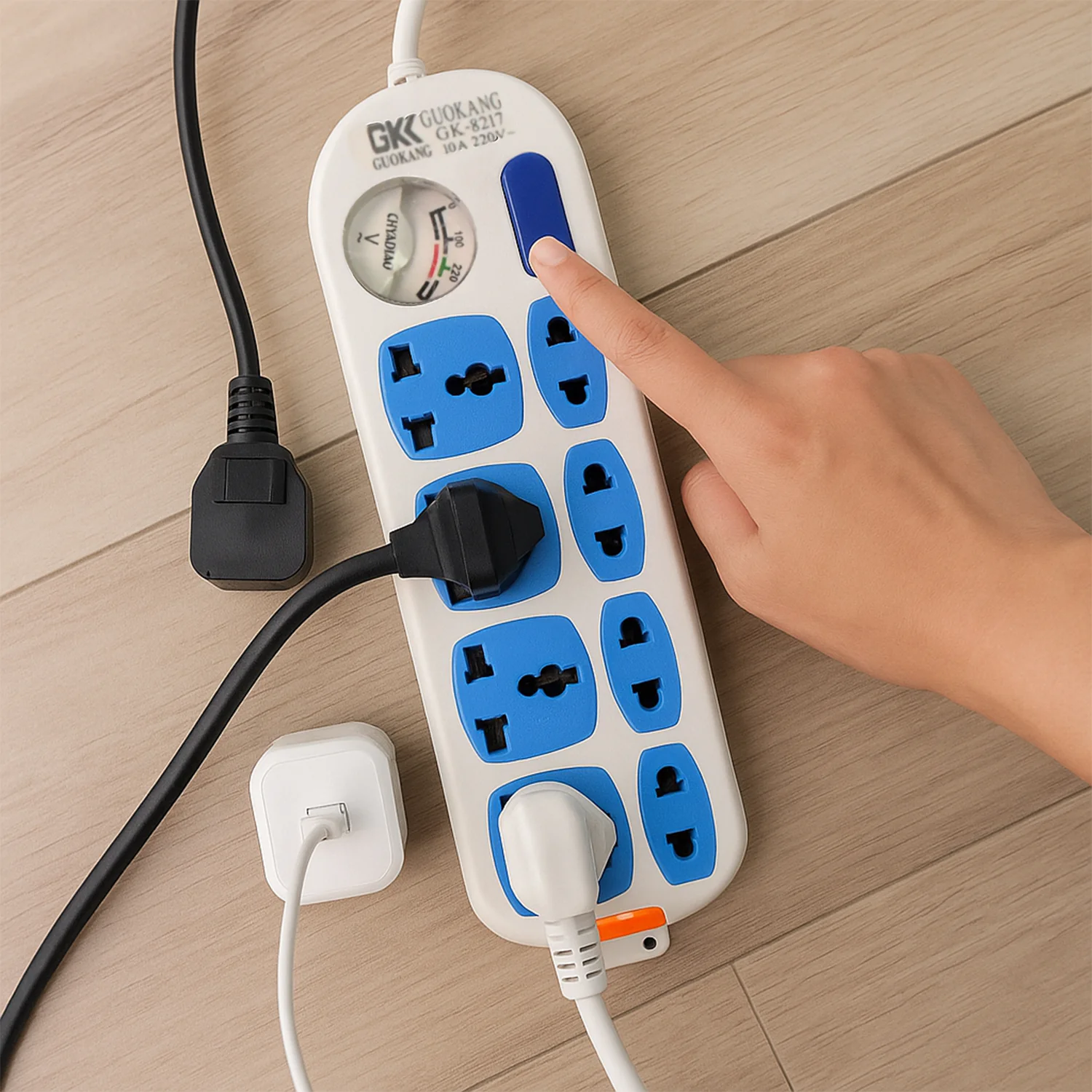 8 socket Heavy Duty Power Extension Board (10 mtr. / 1 Pc) - Image 6