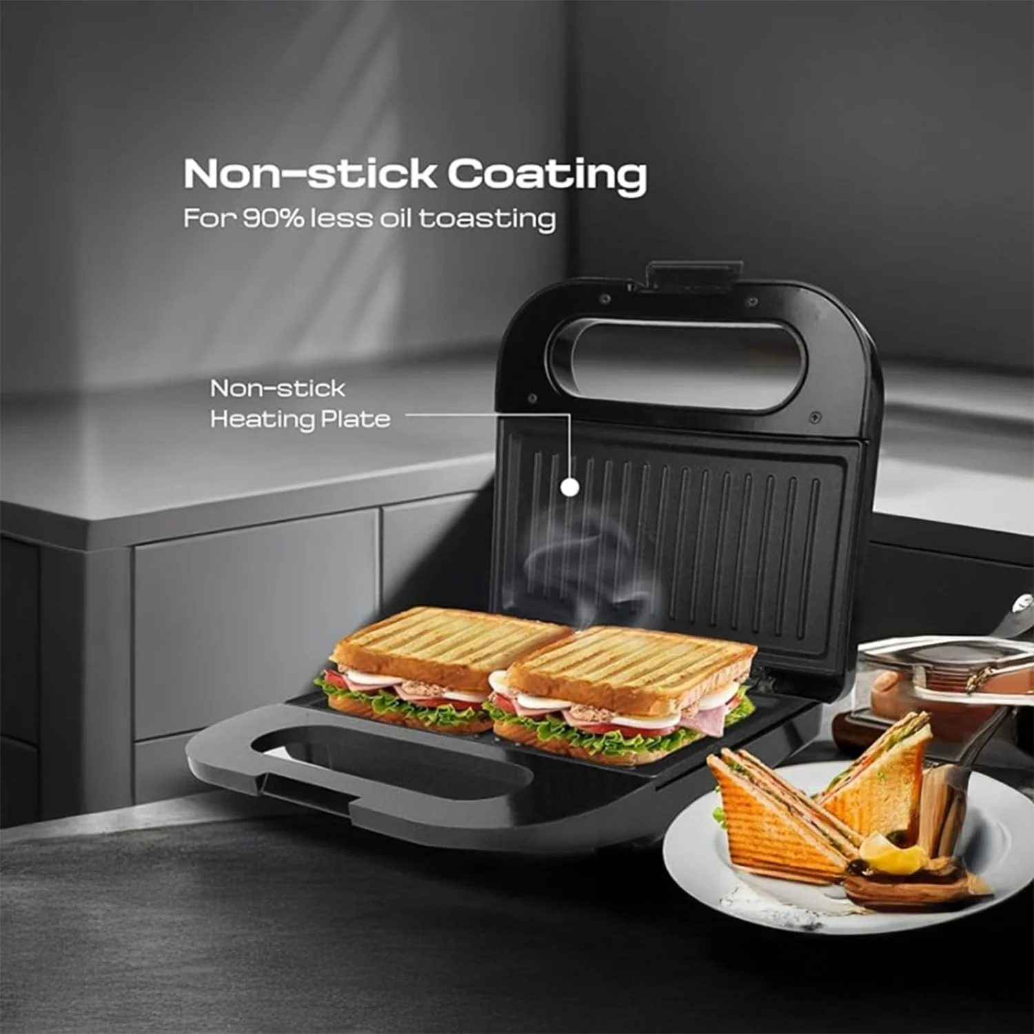 Orbit Sandwich Toaster Maker (800W / 1 Pc) - Image 8