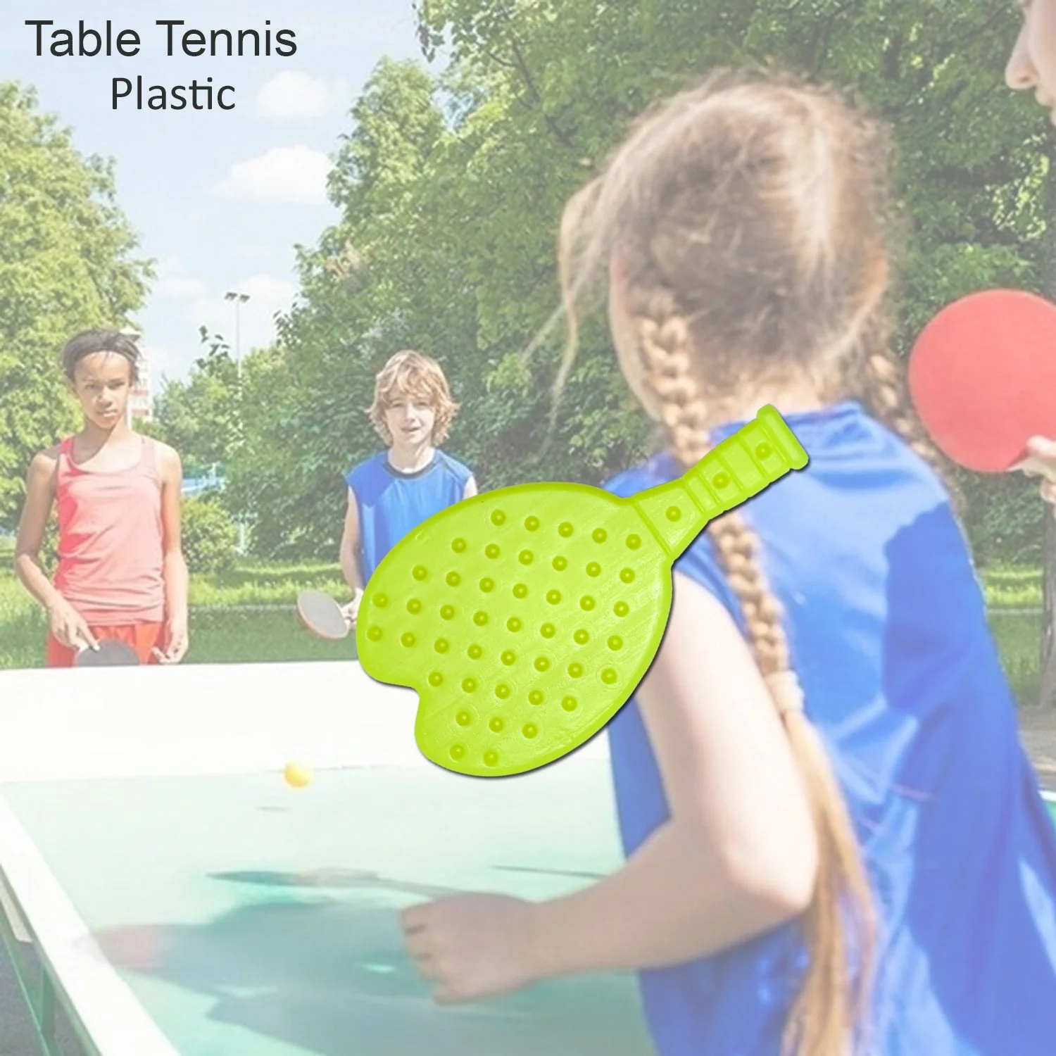 Table Tennis Racquet with Ball Perfect Kids Toy and Game Accessories - Image 3