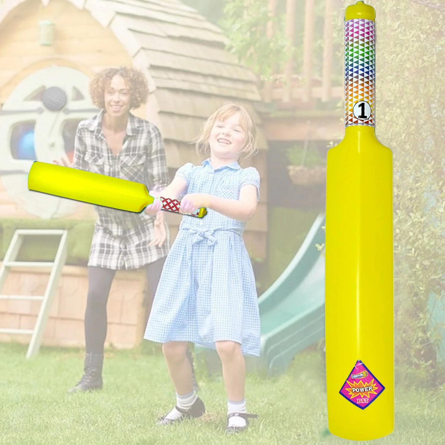 Plastic Cricket Bat Ball Set for Boys and Girls - Image 6