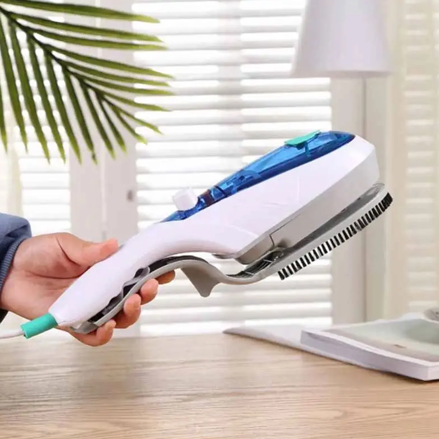 Handheld Steam Iron Portable Garment Steamer Set for Clothes & Travel Use - Image 4
