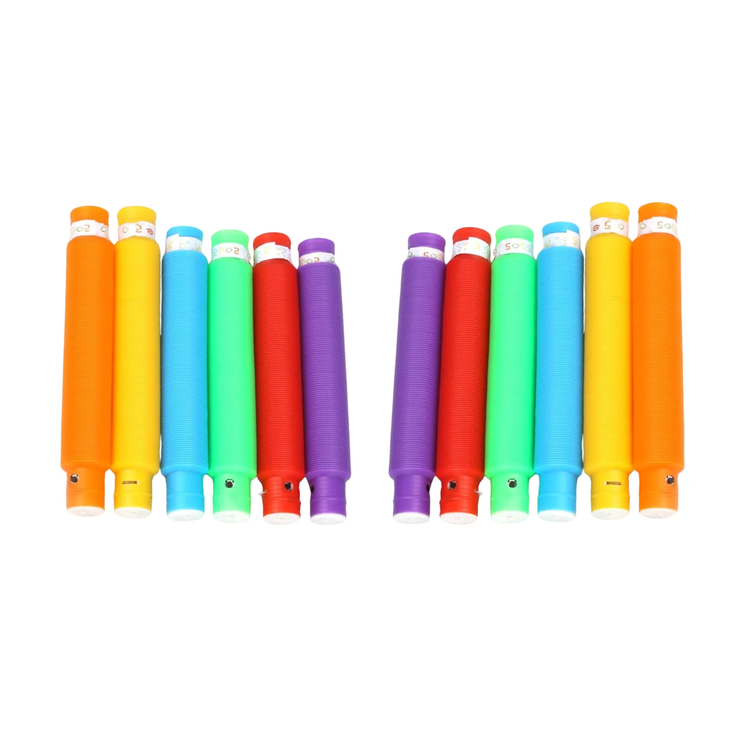 Colourful Tubes Sensory Toys Stretch Fidget Tube Toys Pull Tubes Fidget Toys - Image 5