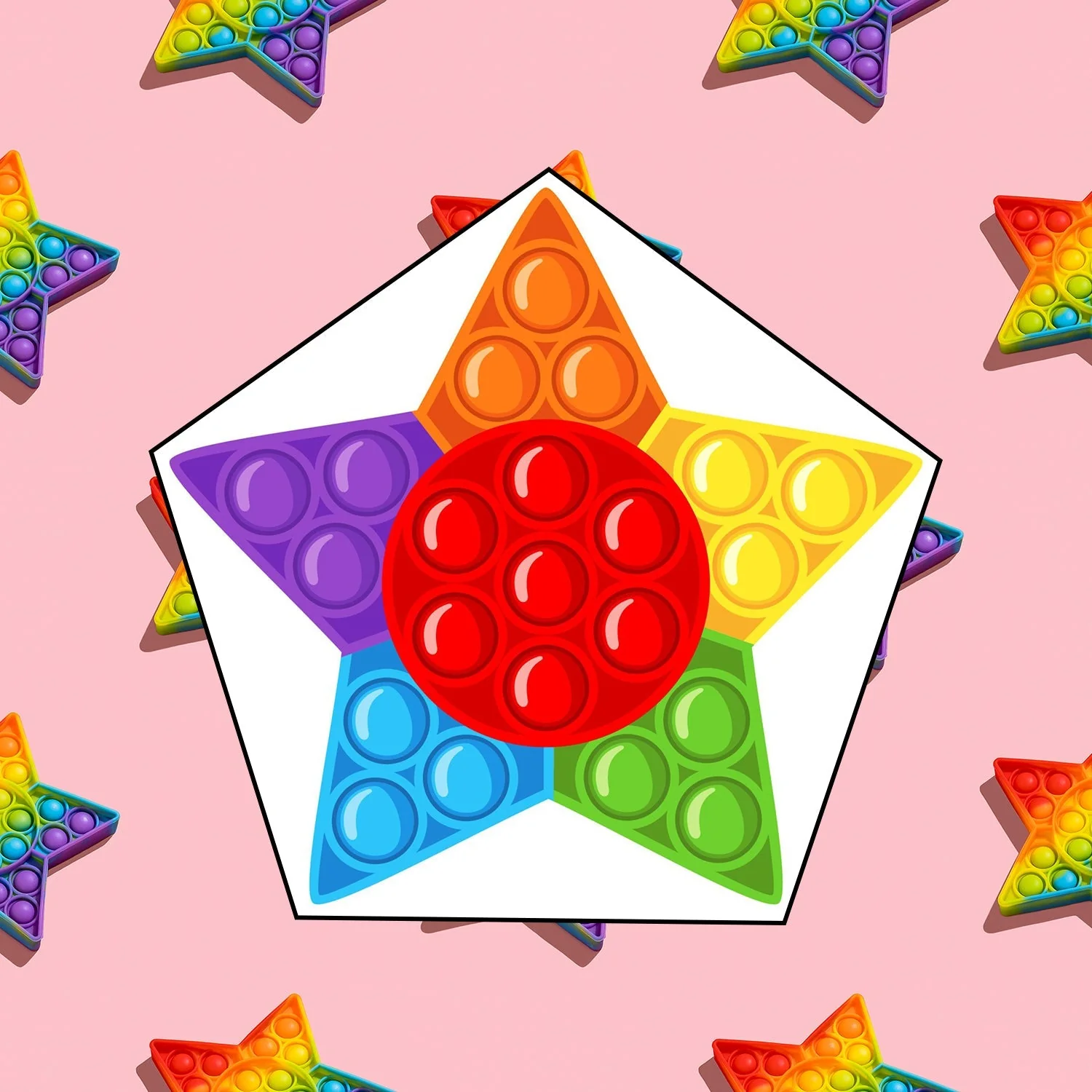 Star Fidget Toy fidget tool Used for playing purposes and all, especially for kids - Image 4