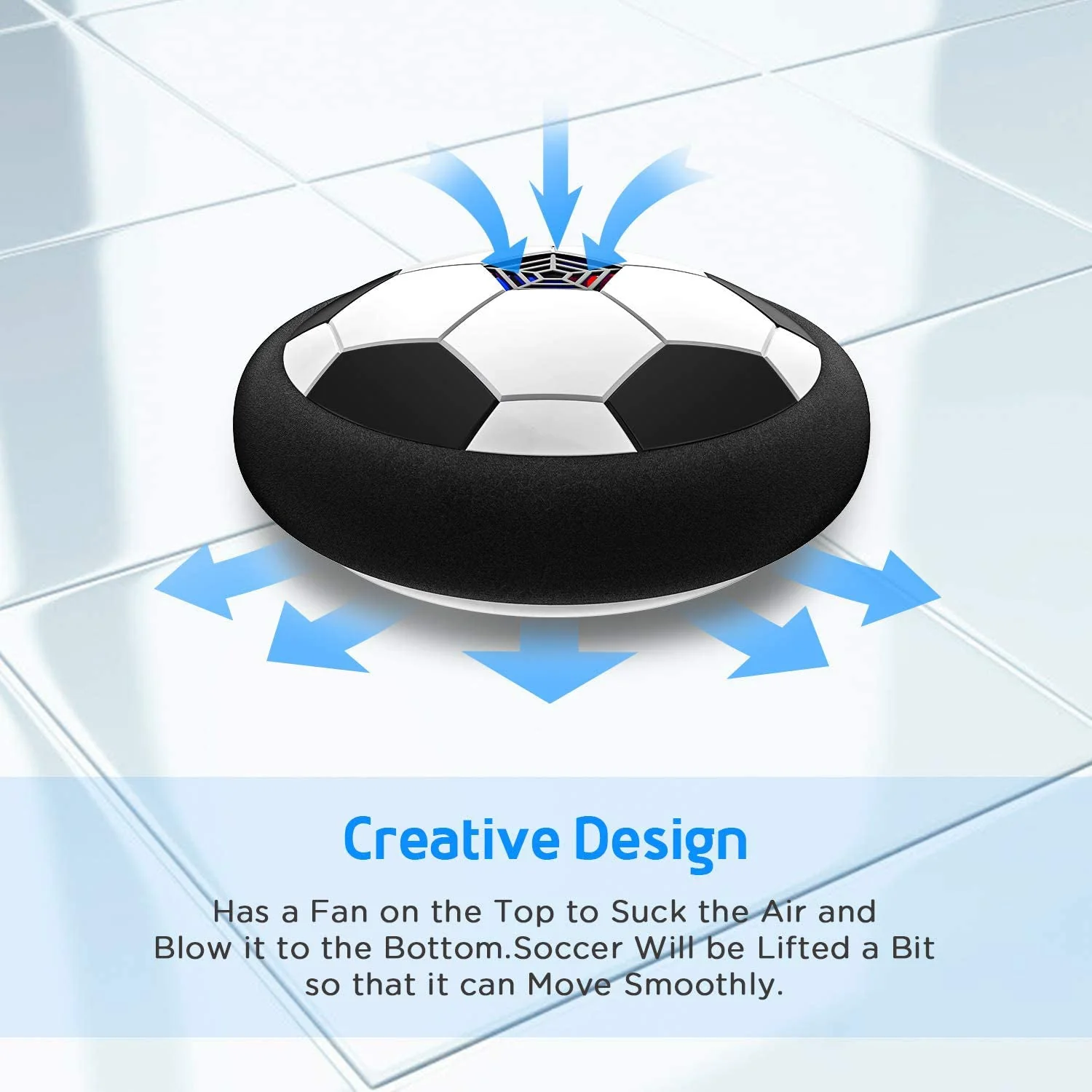 Amazing Hover LED Ball used in all households and playing purposes for kids and children’s etc - Image 7