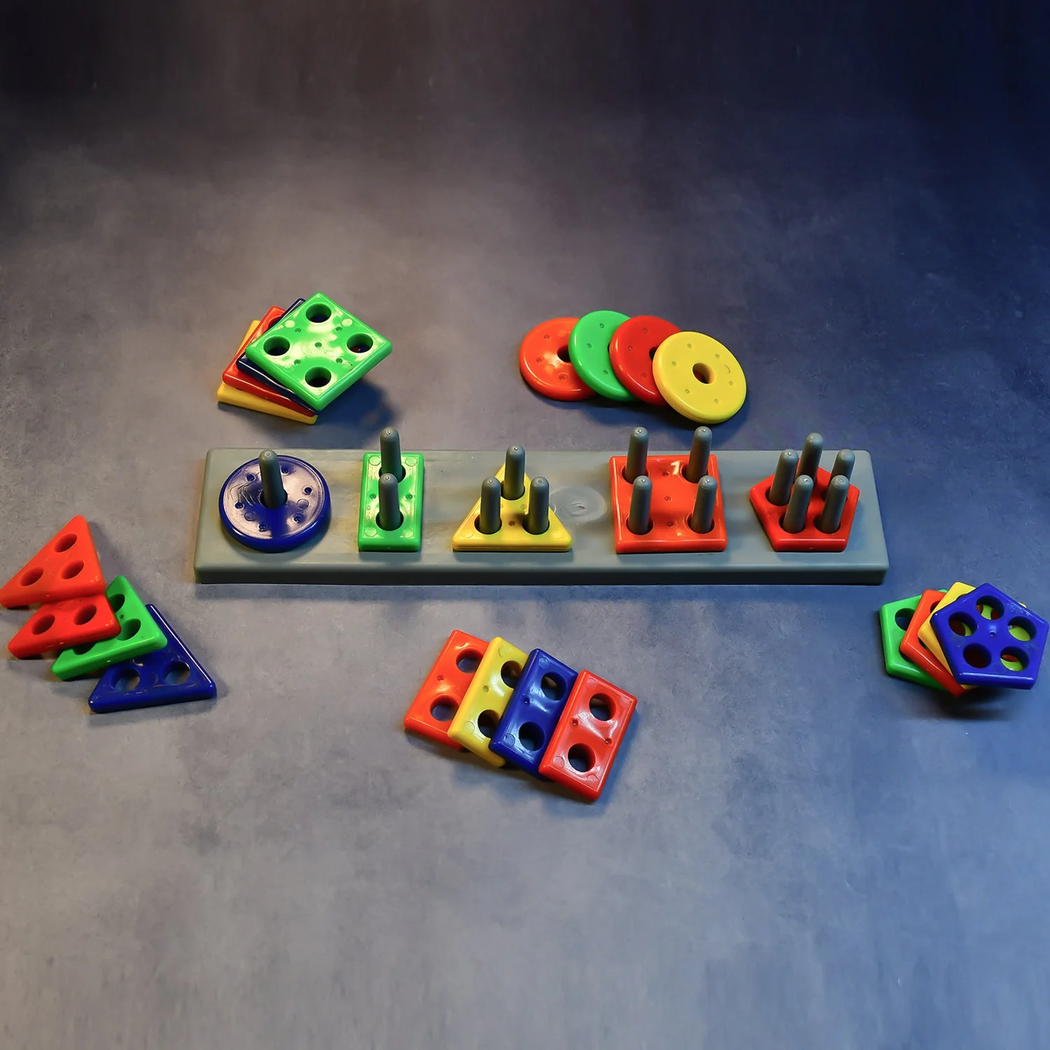 Geometric Brick - 5 Angle Matching Column Blocks for Kids – Preschool Learning Toy - Image 6