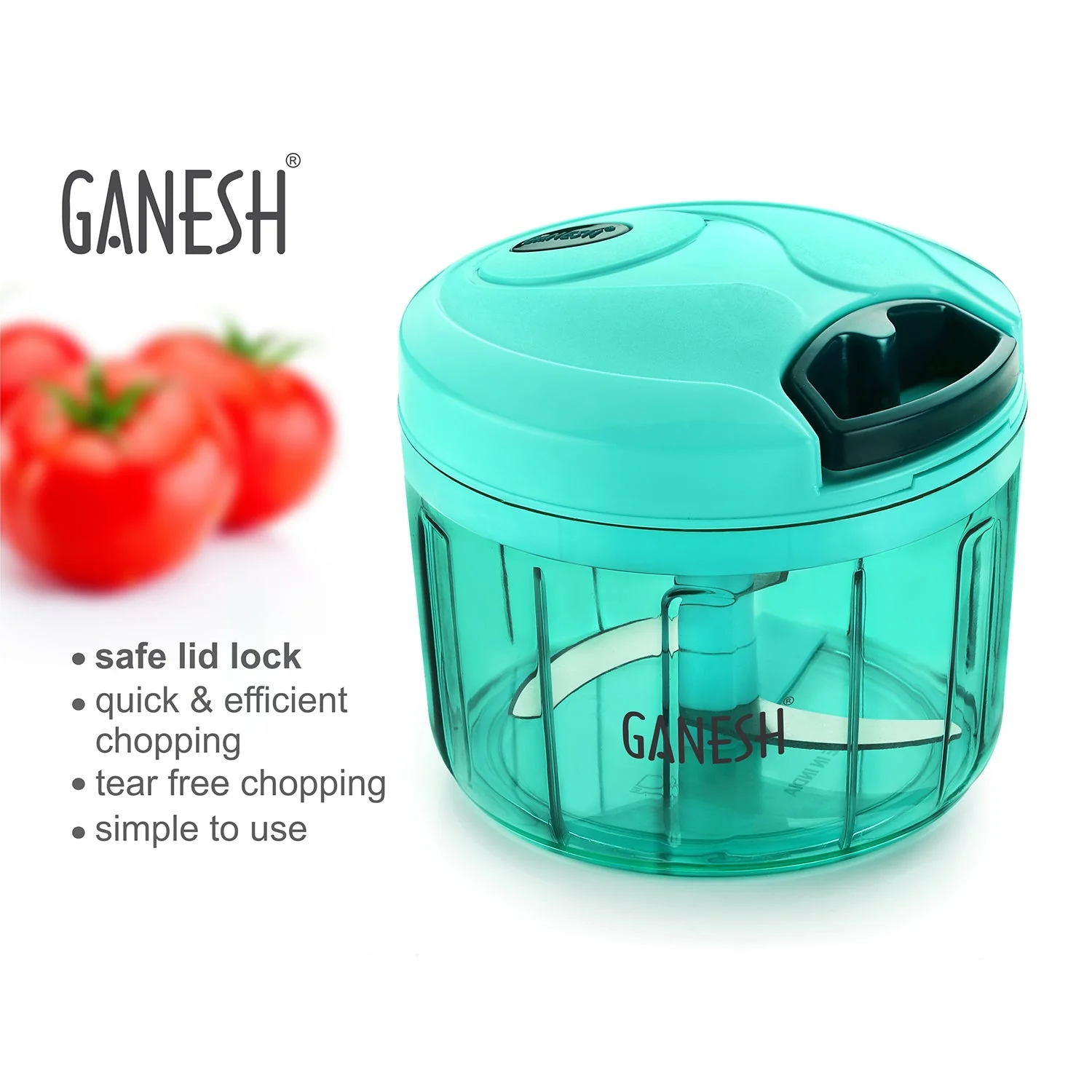 Ganesh Quick Vegetable Chopper  (1 Unit Chopper)(725 Ml) - Image 8