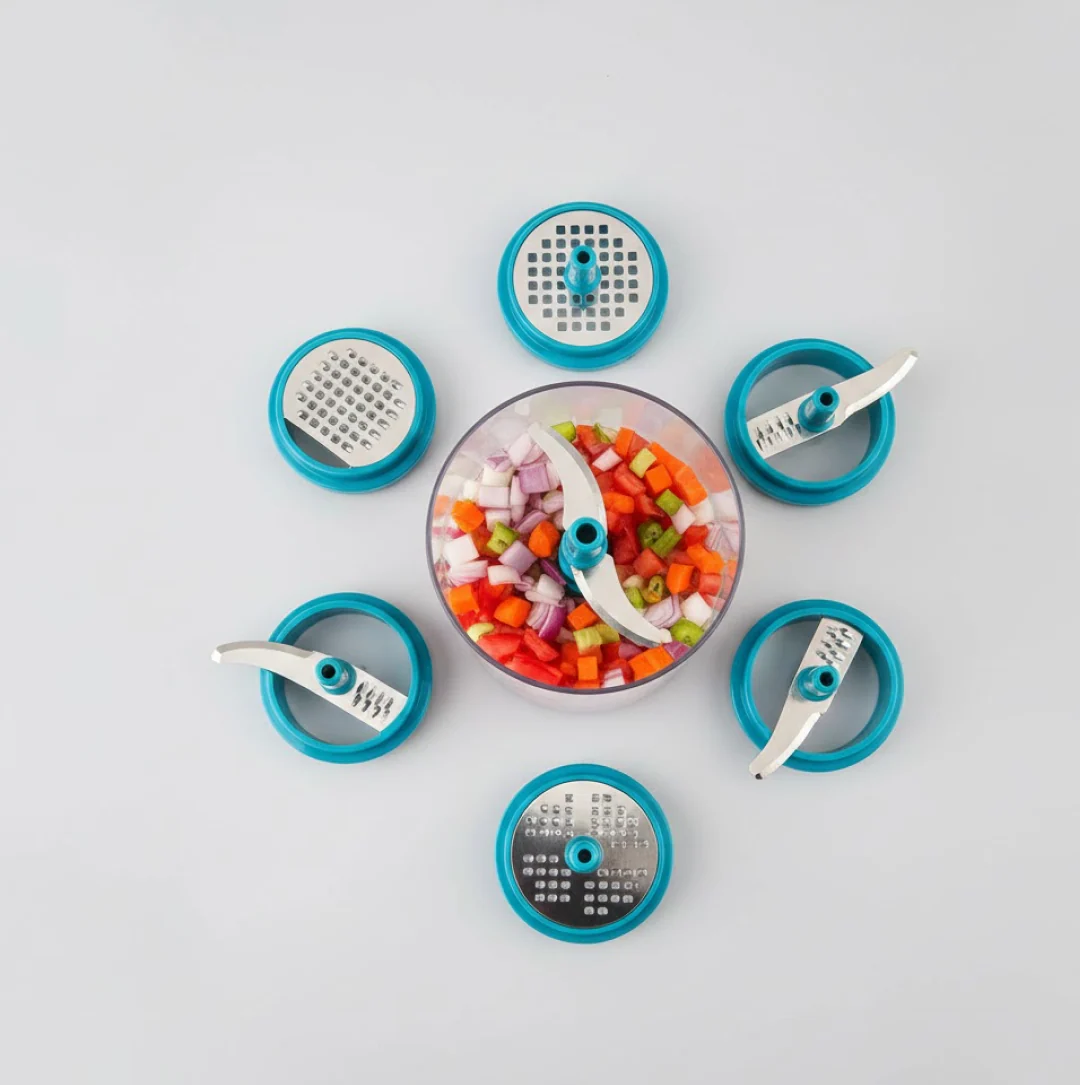Ganesh Master Chopper with 5 Stainless Steel Blades, XL Large Jumbo Chopper (900 Ml) - Image 11