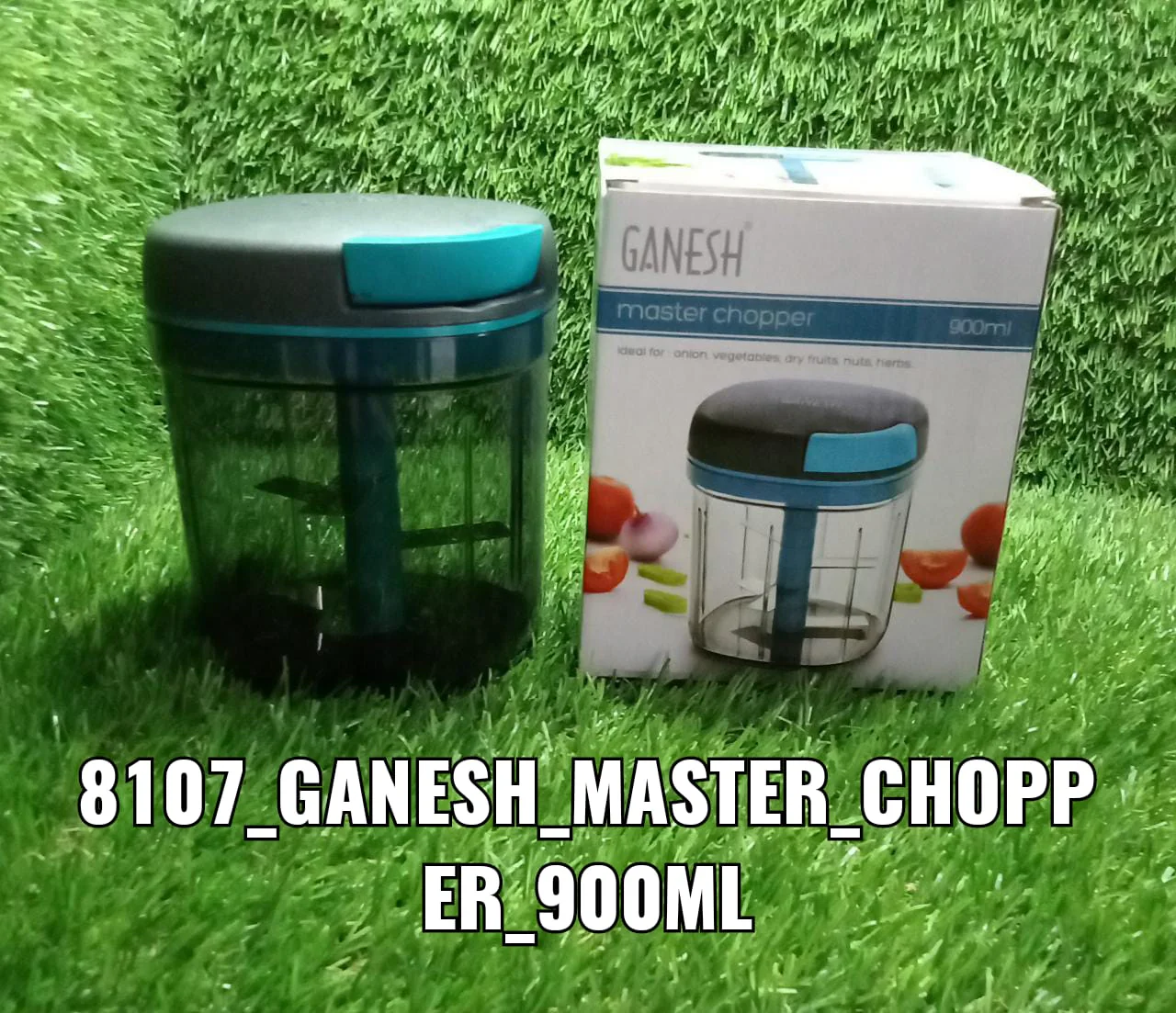 Ganesh Master Chopper with 5 Stainless Steel Blades, XL Large Jumbo Chopper (900 Ml) - Image 13