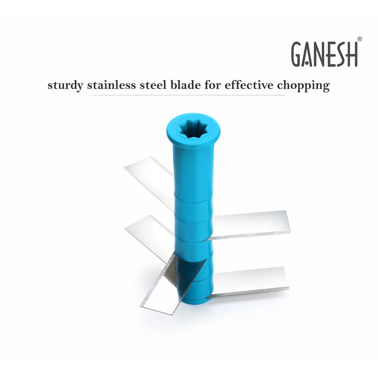 Ganesh Master Chopper with 5 Stainless Steel Blades, XL Large Jumbo Chopper (900 Ml) - Image 8