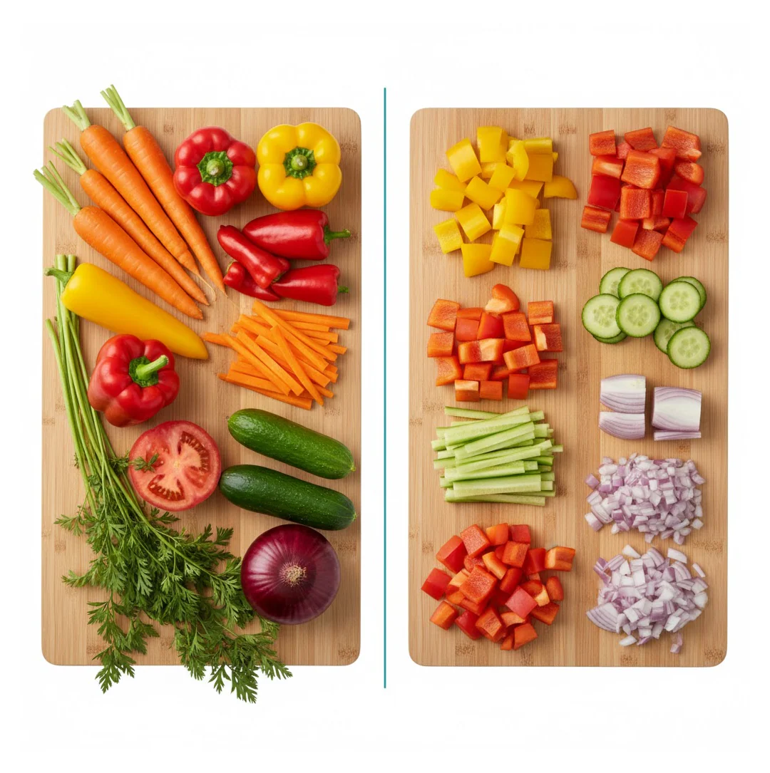Ganesh 7 in 1 Plastic Vegetable Dicer, Blue - Image 3